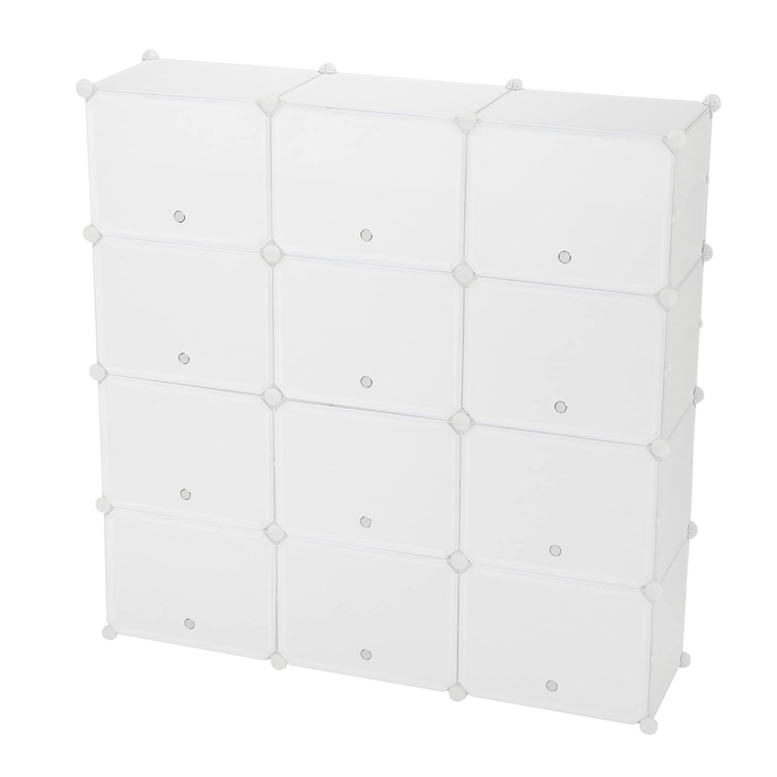 Crestlive Products 8.27-in H 24 Tier 24 Pair White Plastic Shoe Case in the Shoe  Storage department at