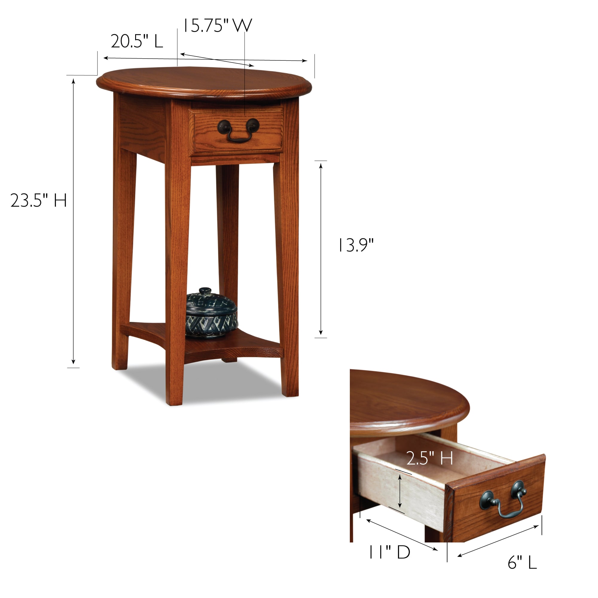 Leick Home 9042-SL End-Tables - View #3