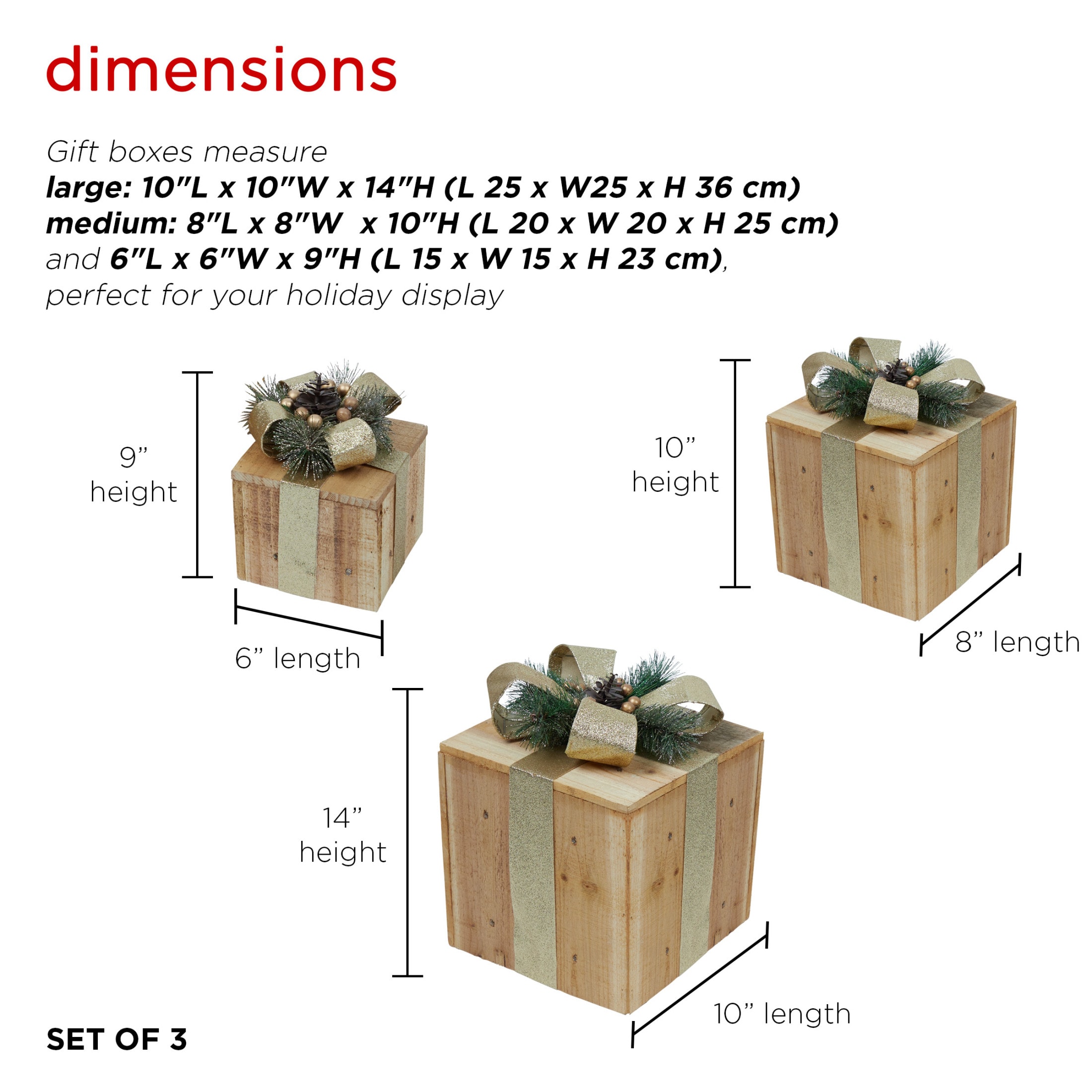 Alpine Corporation WDR161A-GD Outdoor-Christmas-Decor - View #2