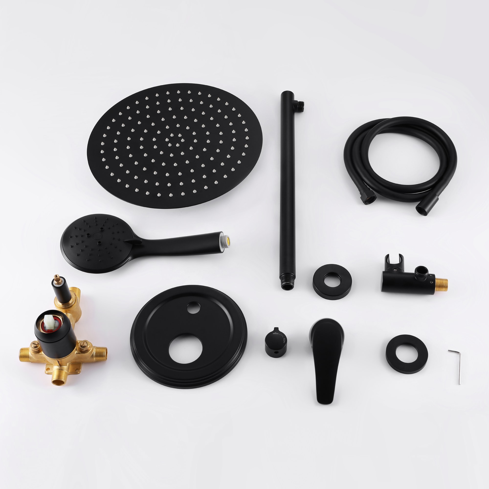 WELLFOR ZQ8002B Showerhead-Bar-Panels - View #3