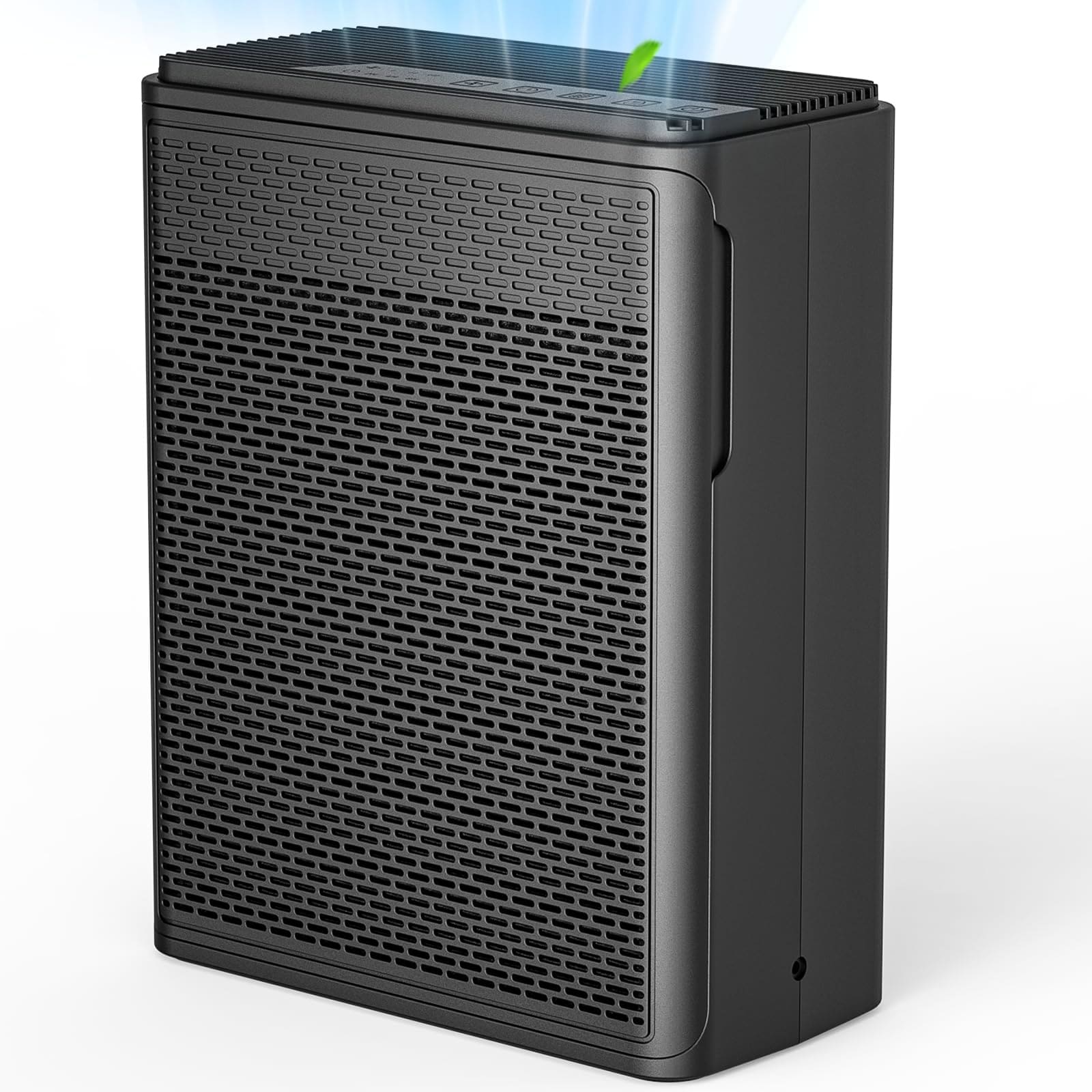 Misopily  Air Purifier for Home Large Room 1500 Sq Ft Coverage H13 HEPA Filter with Washable Pre Filter Removes Pet Hair Dander Smoke Quiet 22 dB