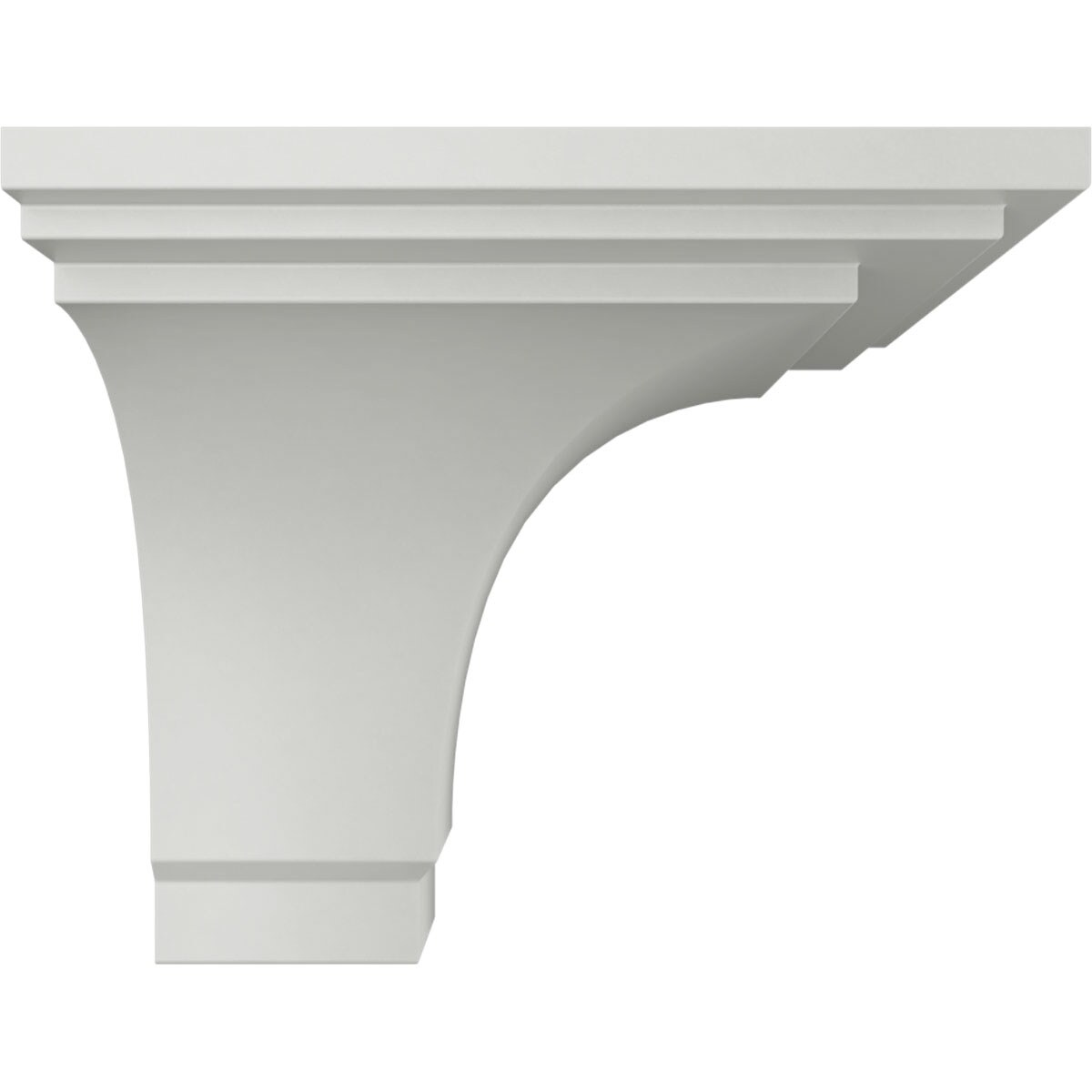 Ekena Millwork MOC04X04BR Moulding-Blocks - View #3