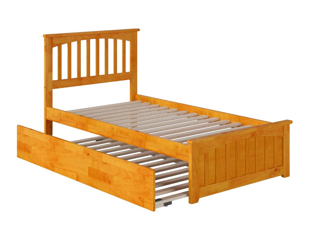 AFI Furnishings Mission Caramel Twin XL Trundle Bed at Lowes.com