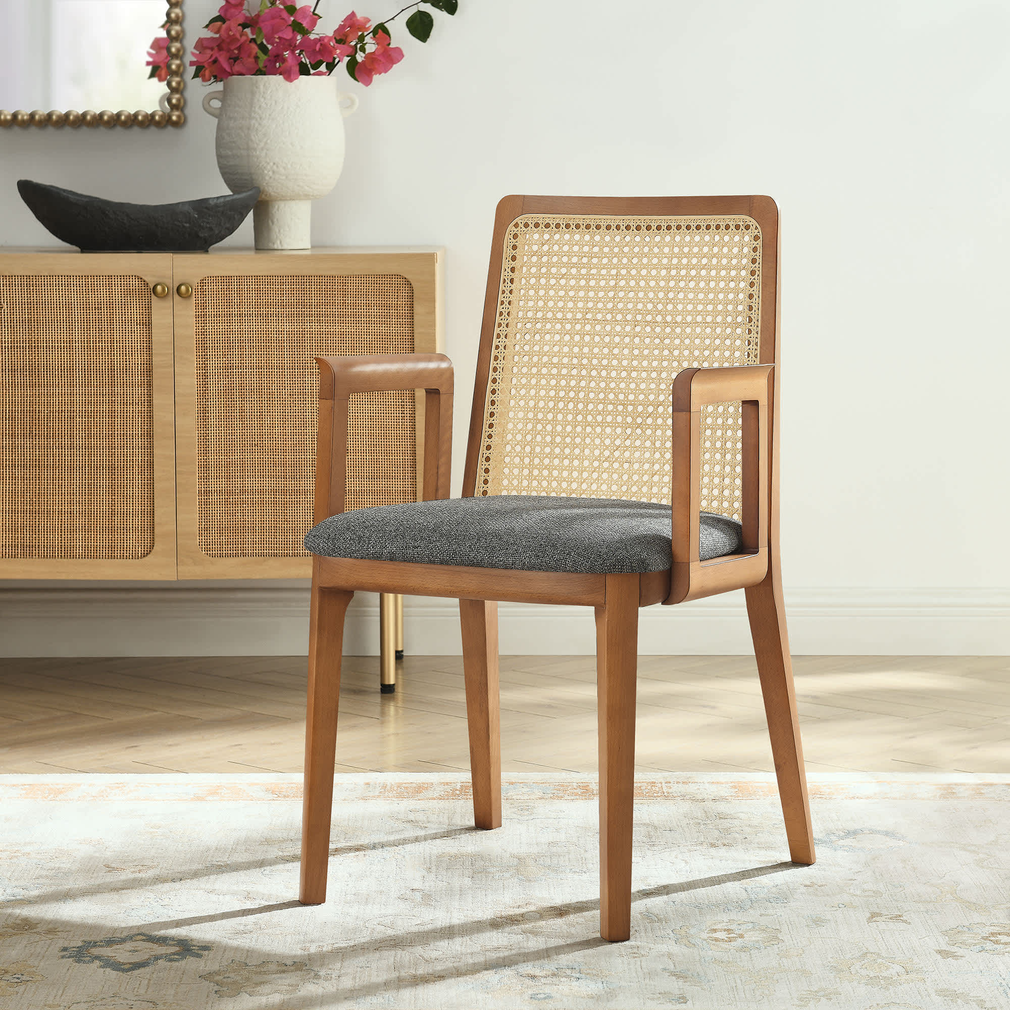 Modway EEI-6844-HON-NAT-GRY Dining-Chairs - View #9