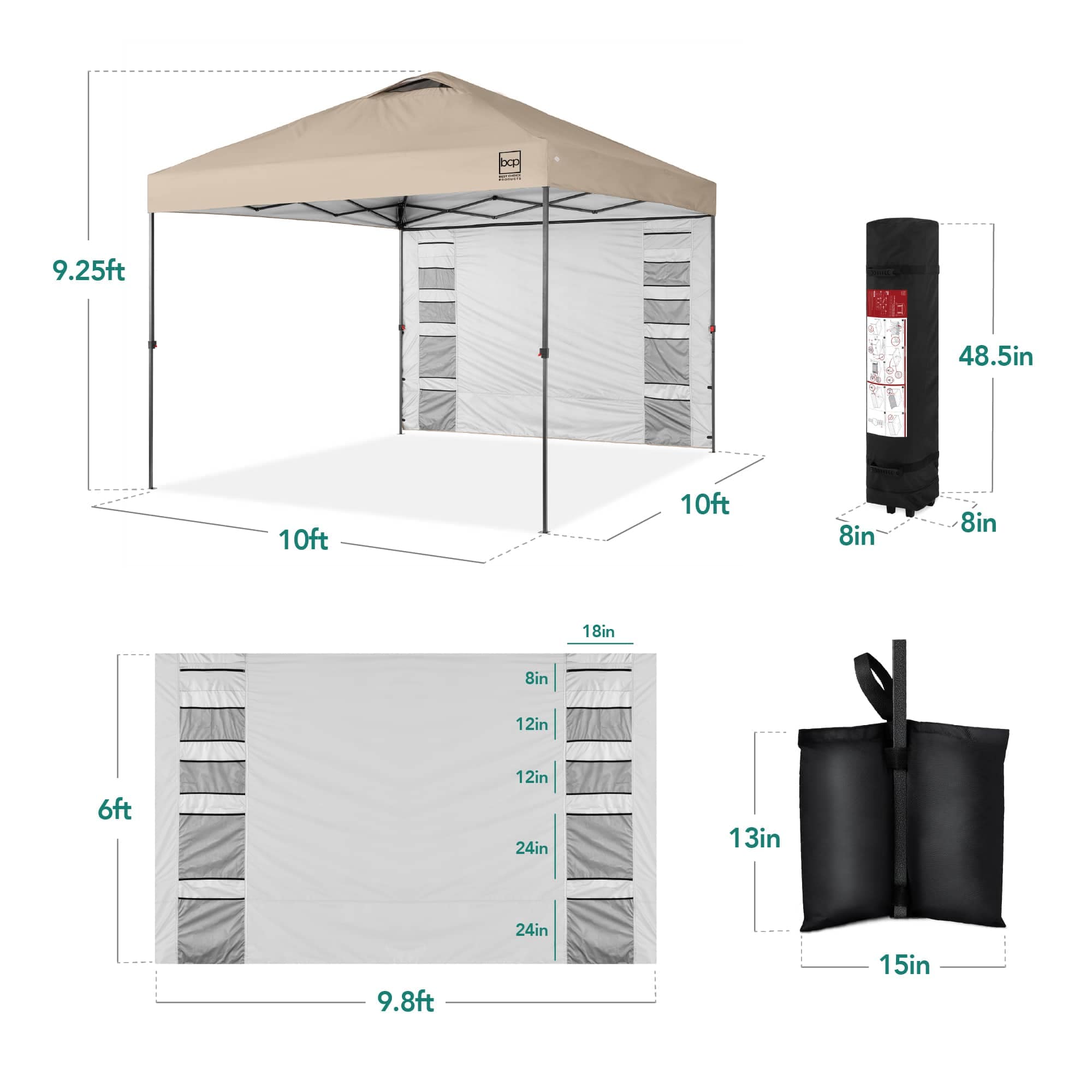 Best Choice Products SKY7919 Canopies-Sl - View #7
