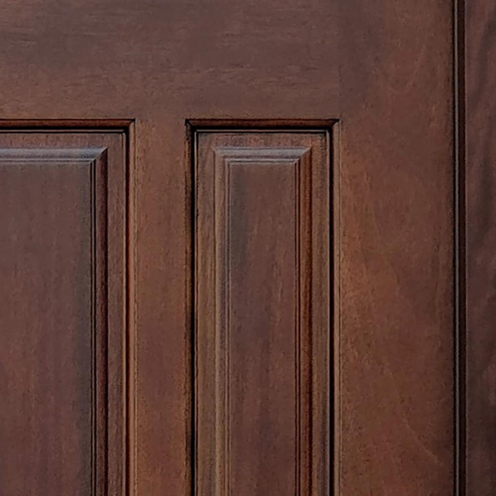 Greatview Doors 36-in x 80-in Wood Craftsman Left-Hand Inswing Mahogany ...