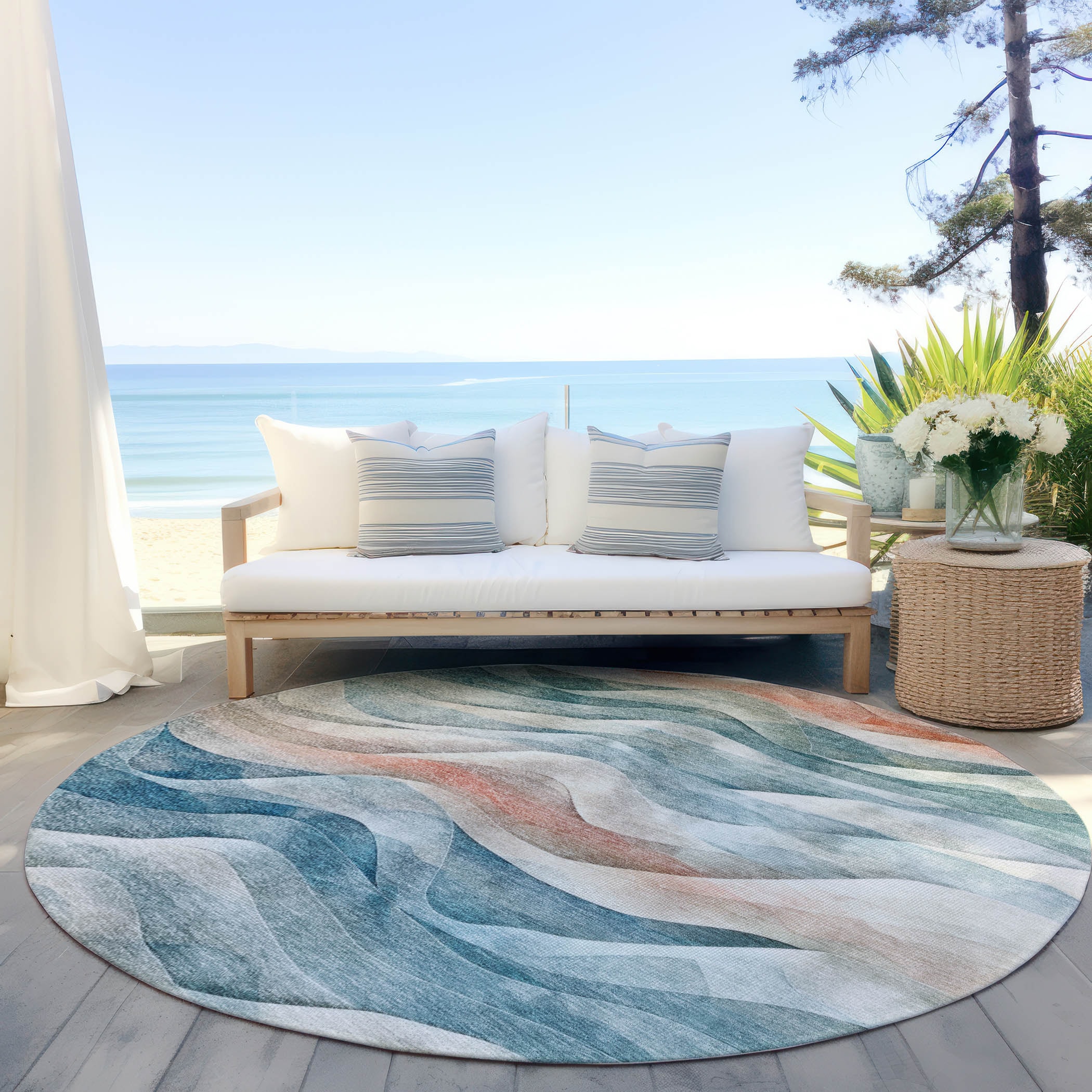 Addison Rugs ACN1623TE8RO rugs - View #7