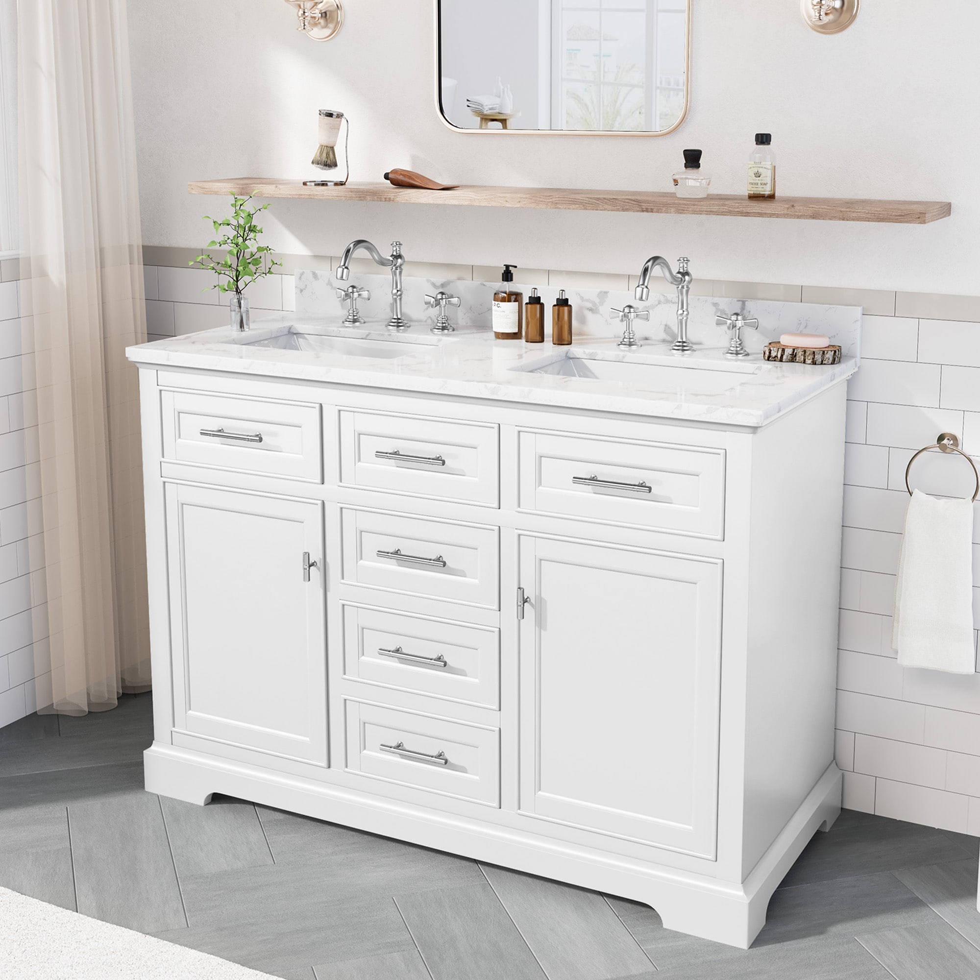 VOUA SAF-QEXYX-BE Bath-Vanity-Combo - View #2