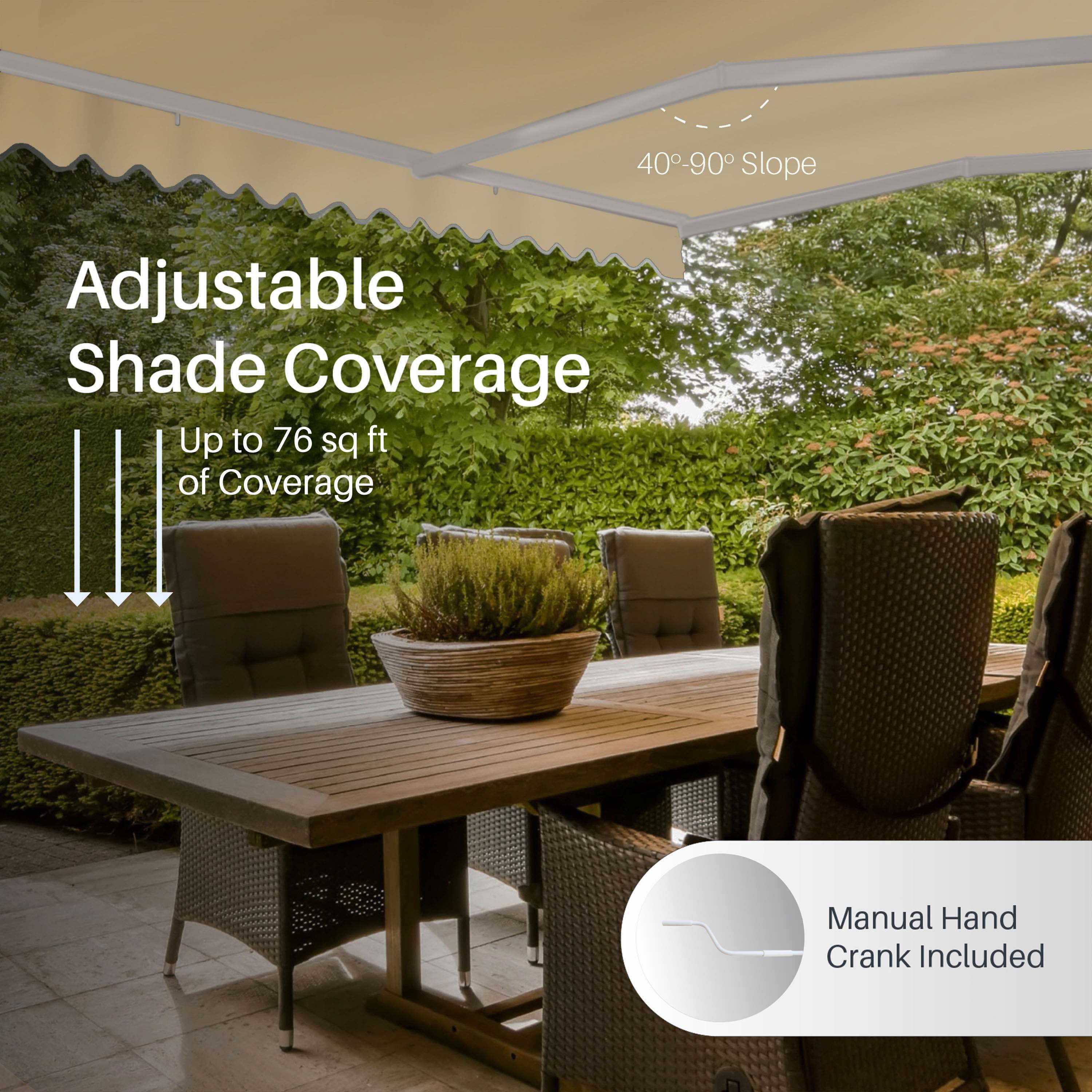 ALEKO AW10X8SAND31-LO awnings - View #2