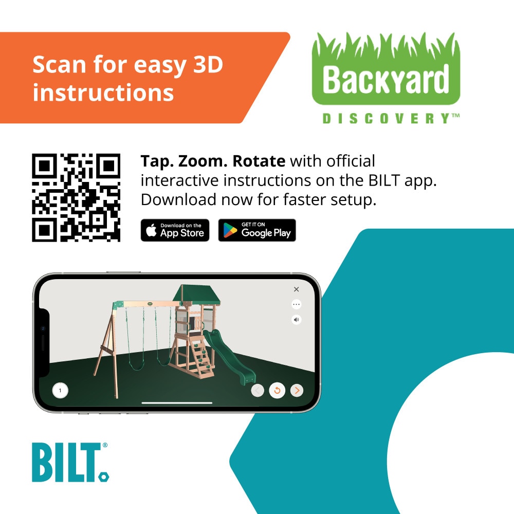 Backyard Discovery 2001046COM Wood-Playset-Kits - View #8