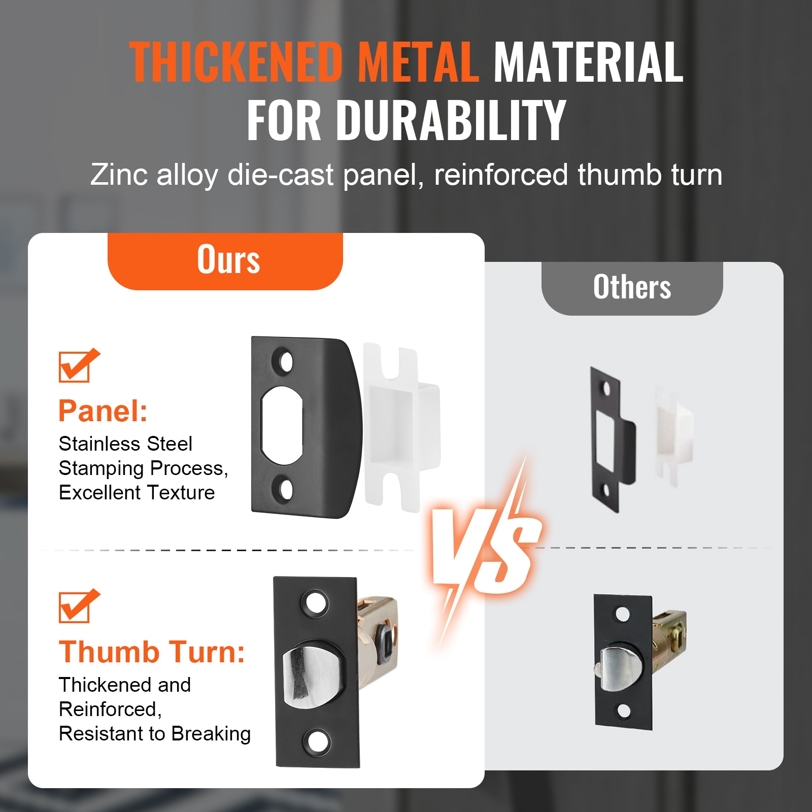 VEVOR SMSBYGHDSHXLZ8LO2V0 Door-Handles - View #4