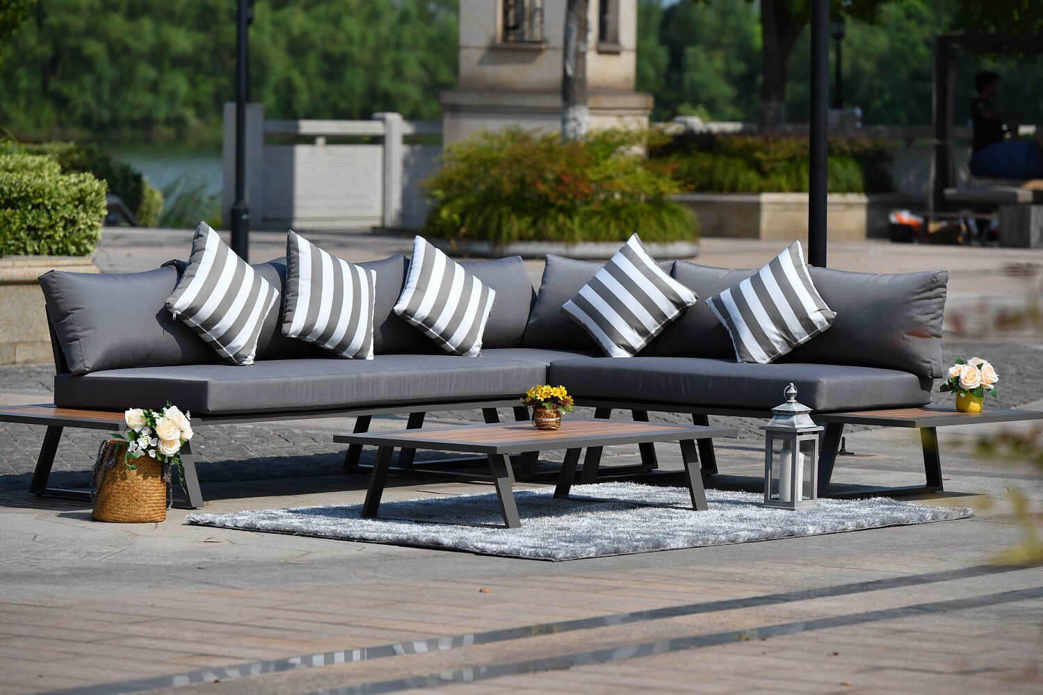 Moda Furnishings MOS-1901 Patio-Conversation-Sets - View #2