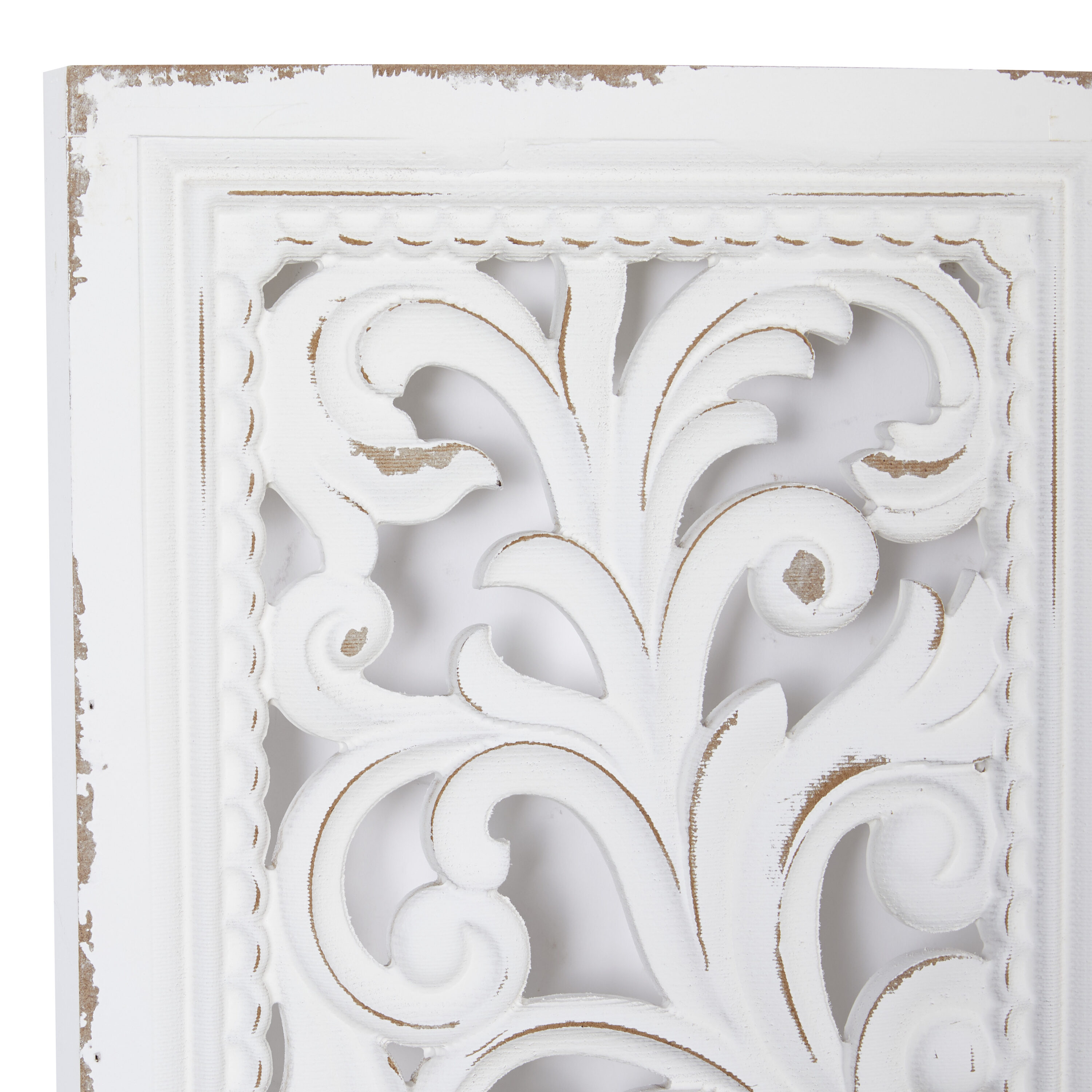 Hand Carved Wooden Wall Hanging,decor,panel Art,18 X 12 Inch,white Distress  Finish,wood Finish. 