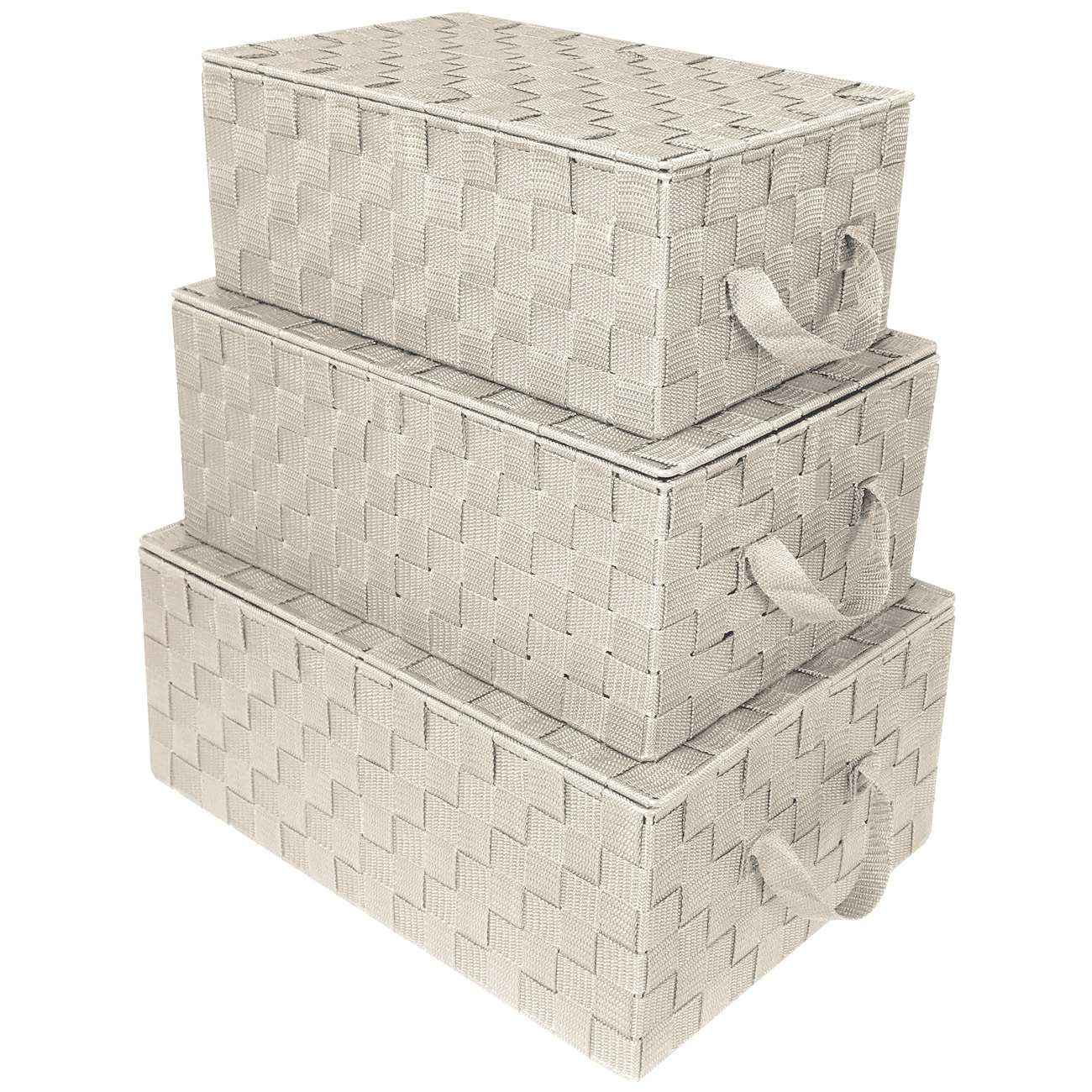 Sorbus Stackable Metal Storage Basket