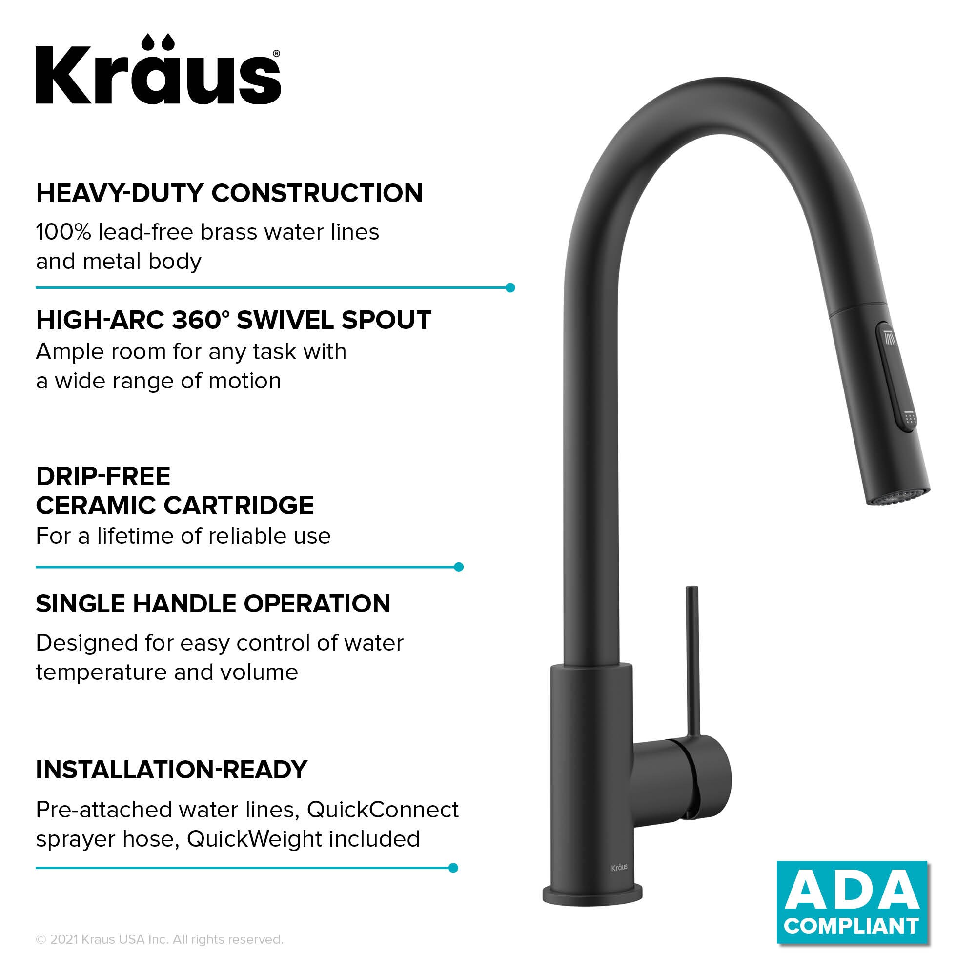 Kraus KPF-3104MB Kitchen-Faucets - View #11