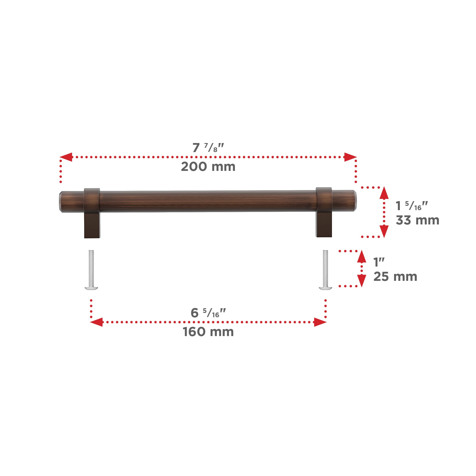 Richelieu BP5016160BORB Cabinet-Pulls - View #3