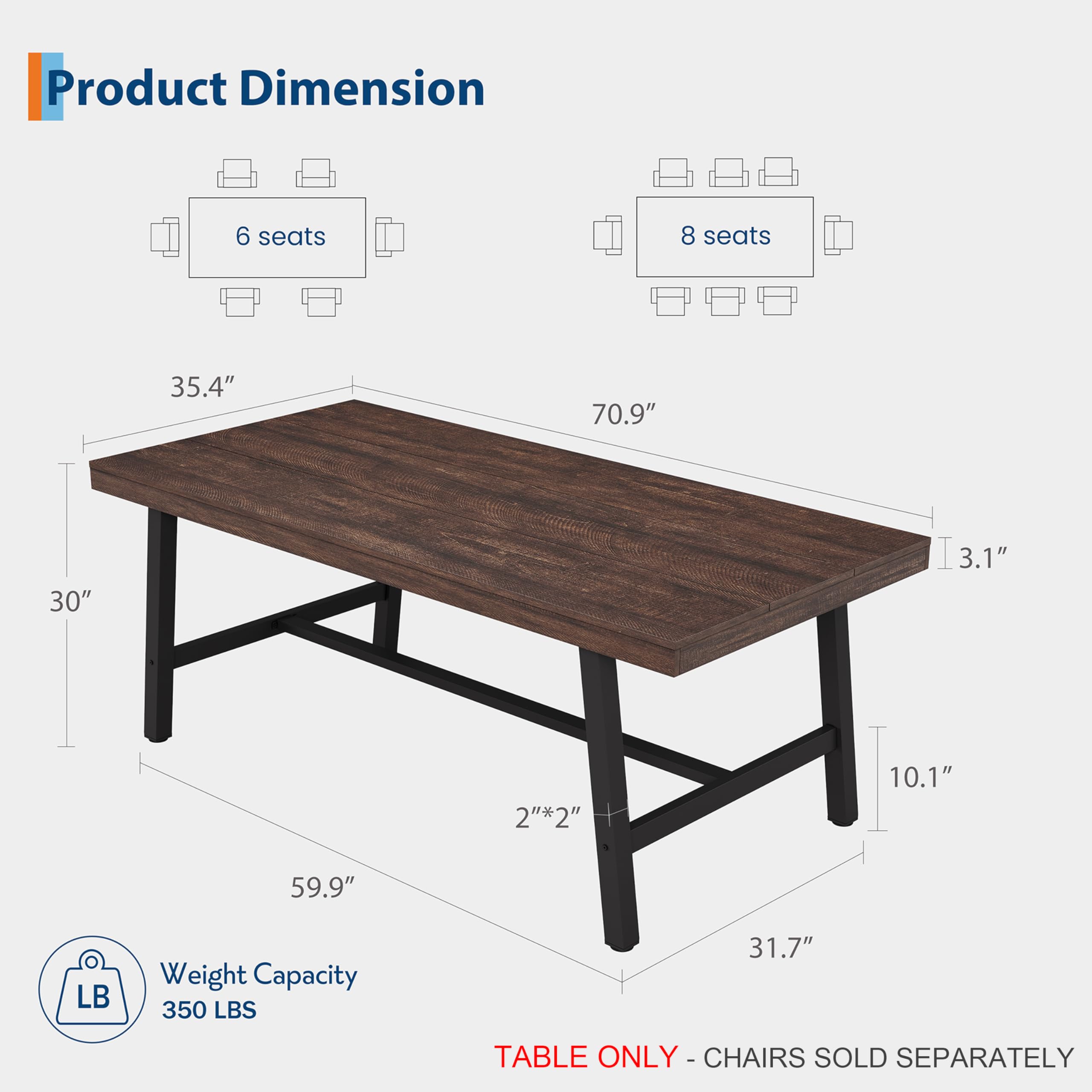 DEXSO CHU-S-BQ-H7ALNR82YXJ Dining-Tables - View #2