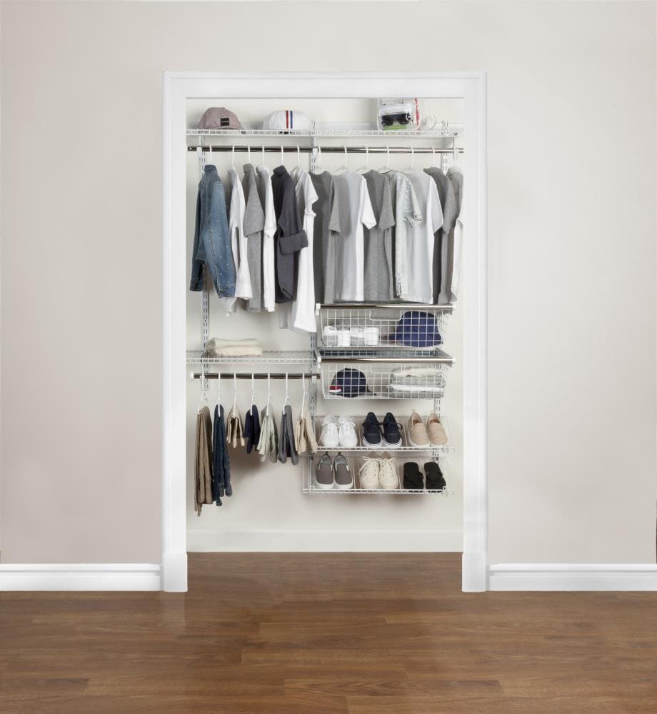 Rubbermaid FastTrack 6 to 10 ft x 12 inch Wire Closet System