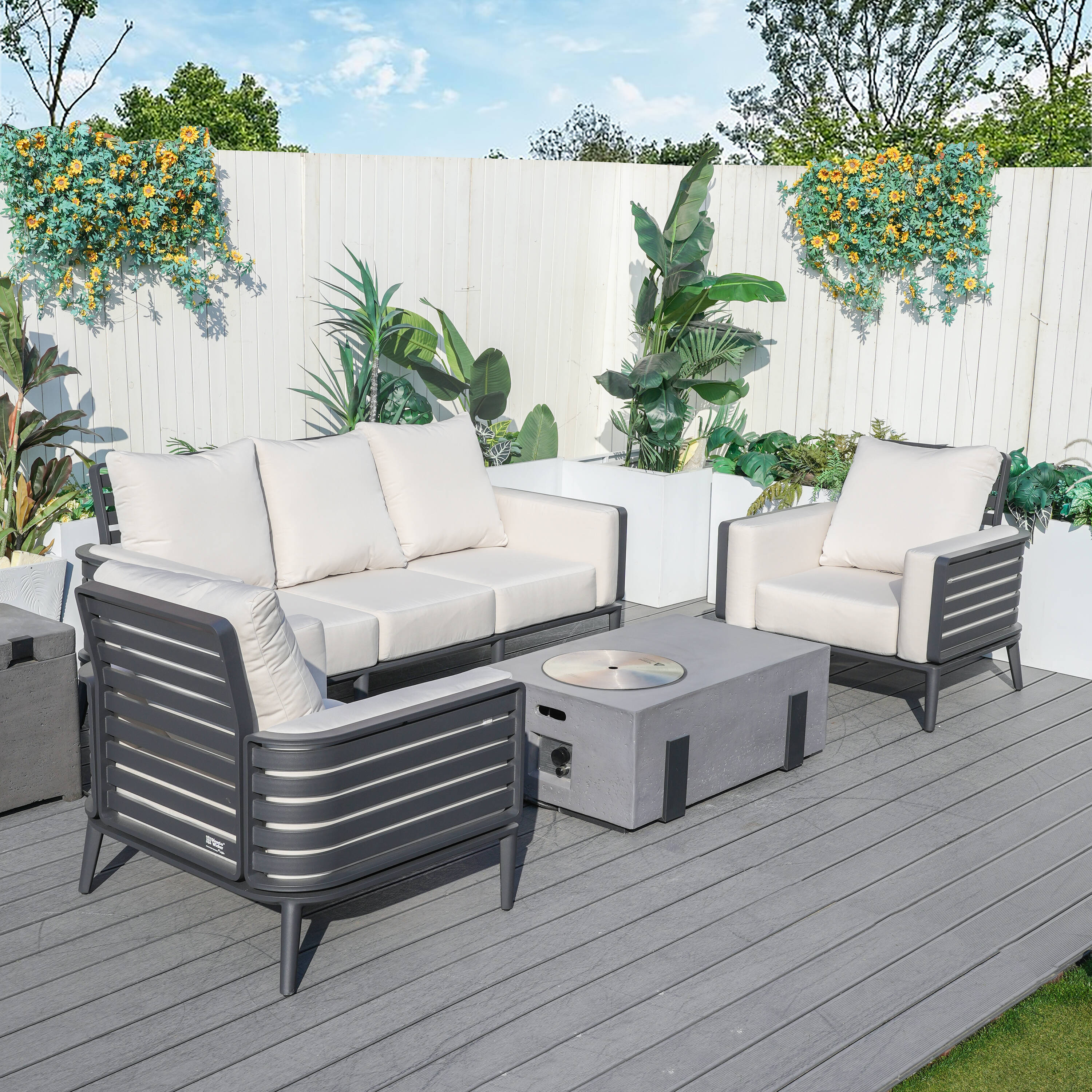 Direct Wicker DWG-2350TS2SC&2355G Patio-Conversation-Sets - View #5