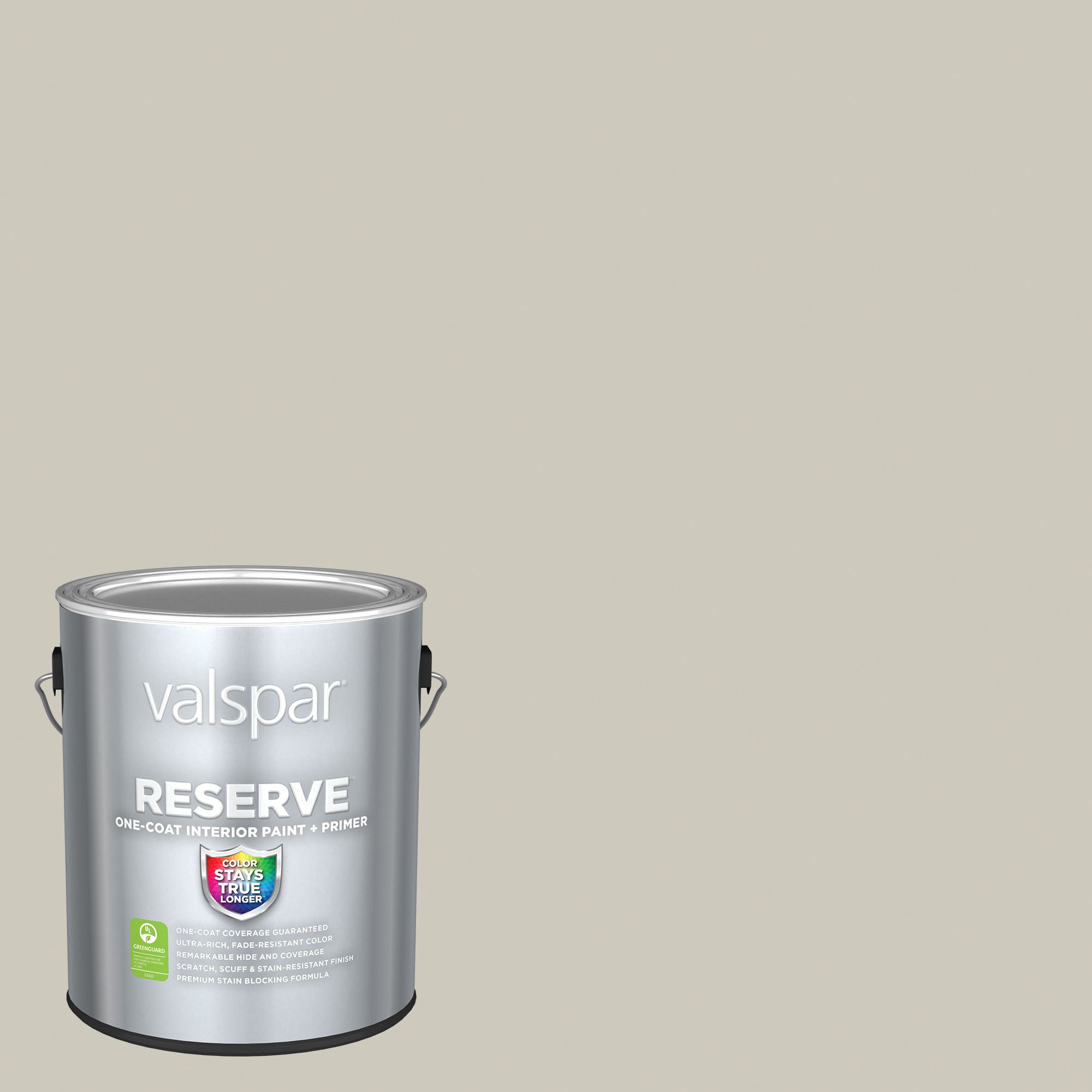 Valspar 6005-1B-2916577 Reserve Eggshell Villa Grey 6005-1B Latex Interior Paint Paint + Primer ( 1-gallon )