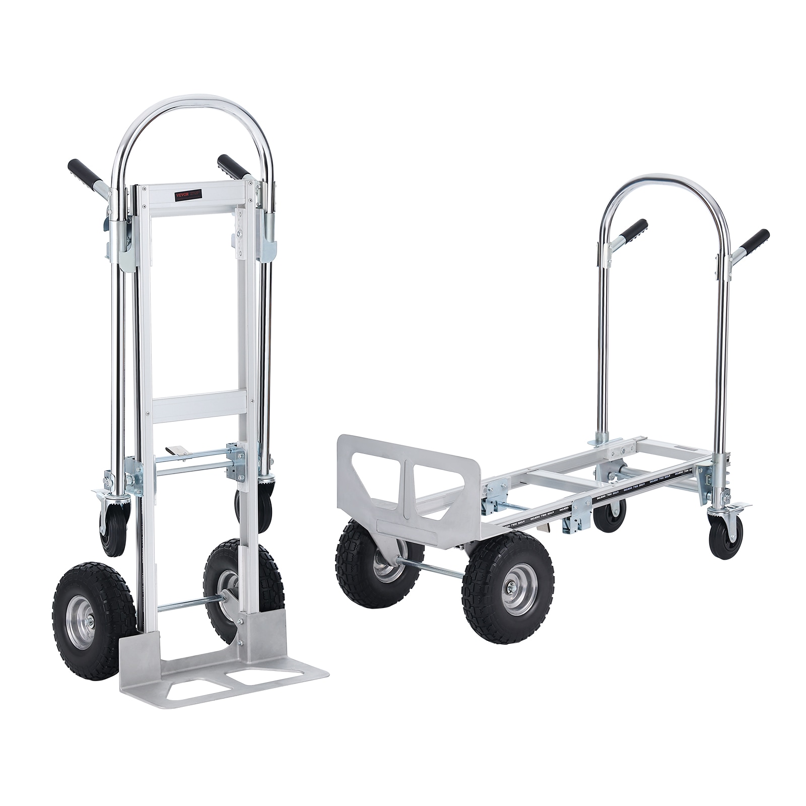 SVOPES DGNSTHC1000BJ1CRXV0 29.68-cu ft Steel Dump Cart, Convertible to Push, 1000-lb Capacity