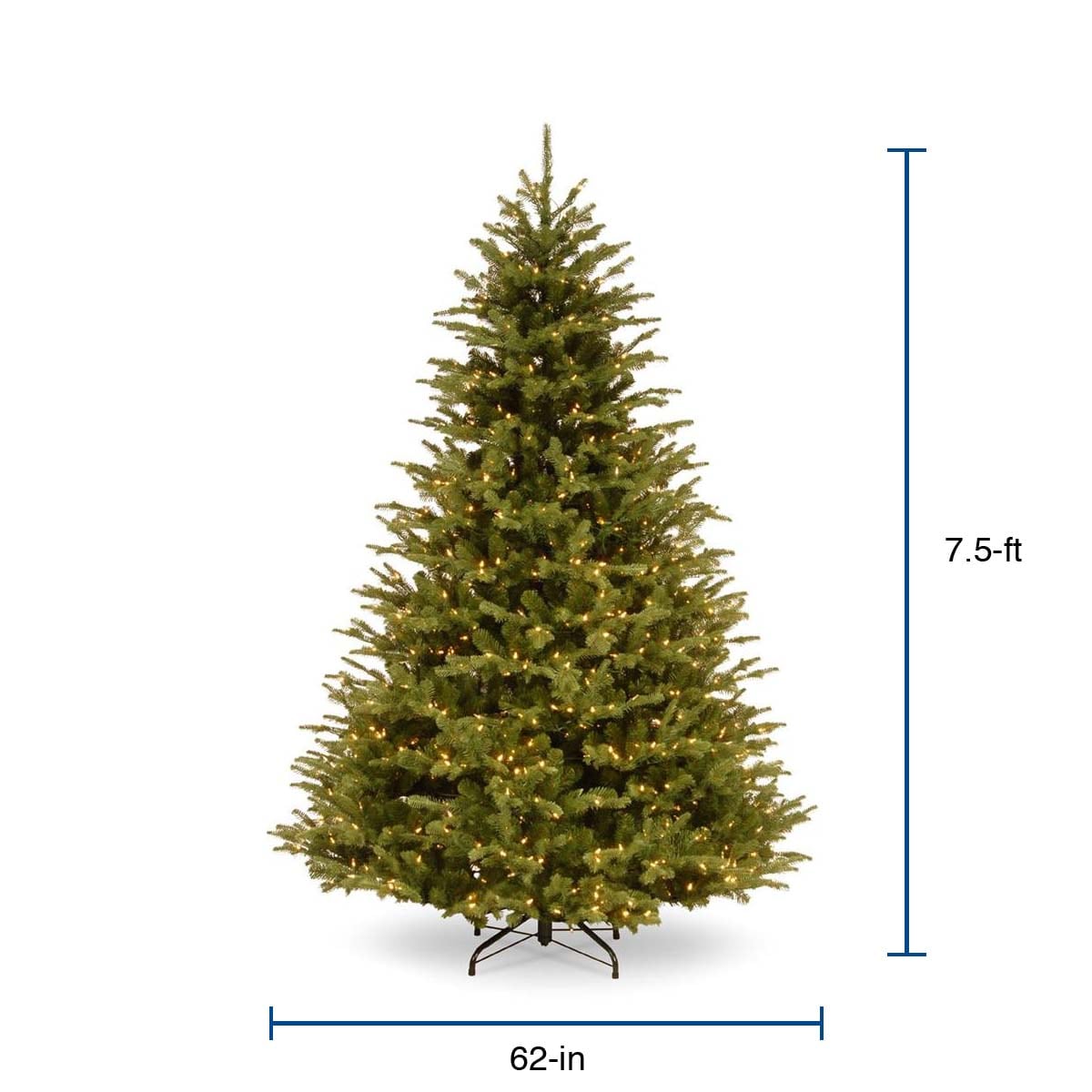 National Tree Company PERL1-W08-75 Artificial-Christmas-Trees - View #2