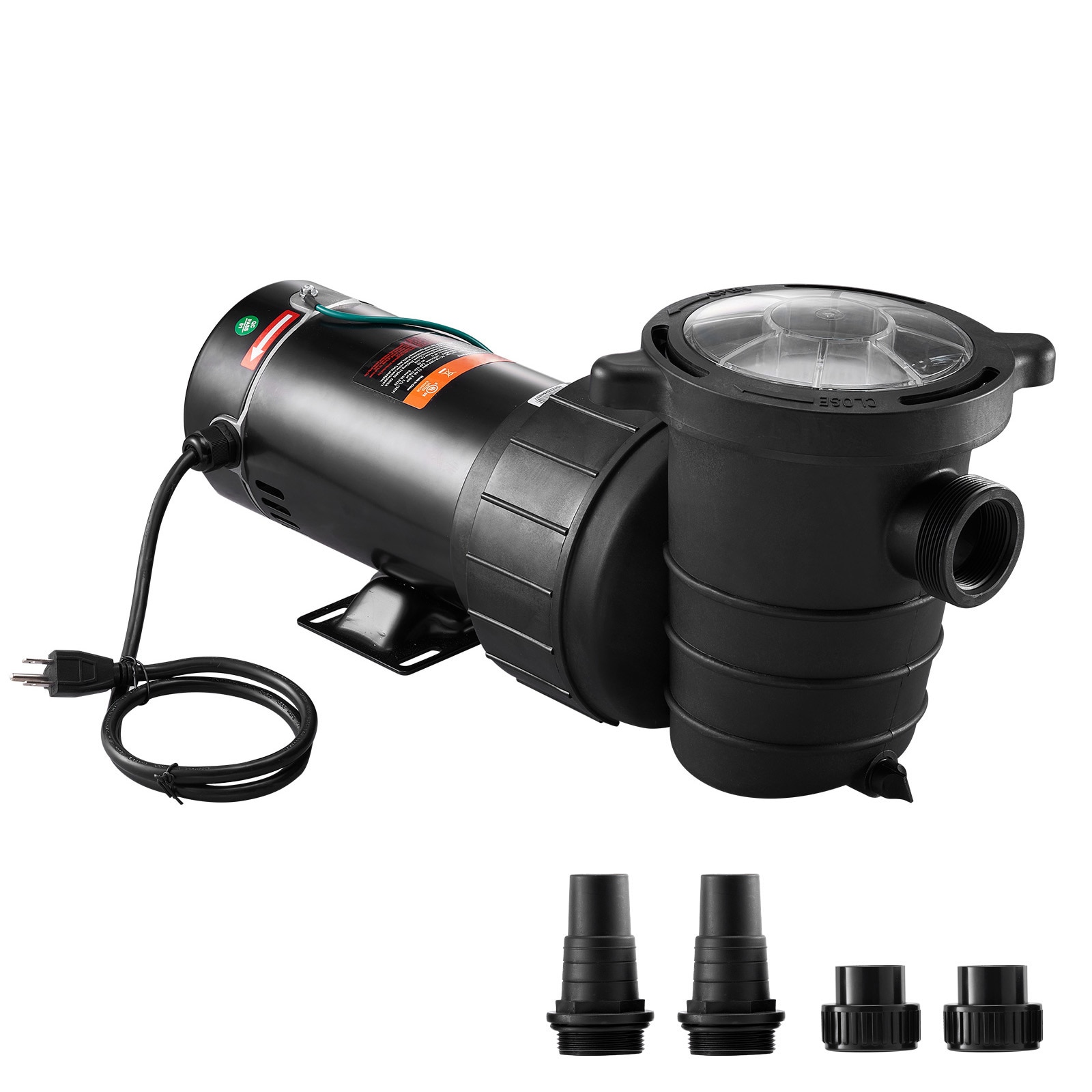 GIVIMO 1.5-HP 88-GPM Single-Speed Above-Ground Pool Pump with Strainer Basket