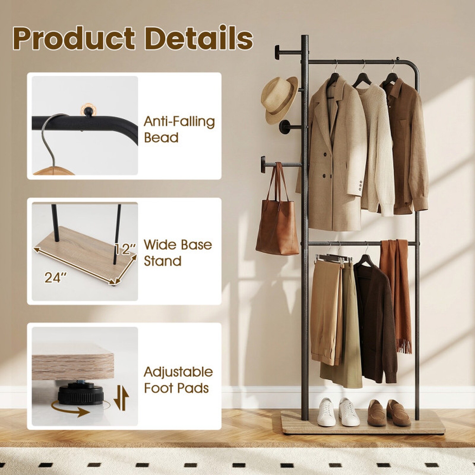 SUGIFT LW102SUGHY3305 Garment-Racks - View #4