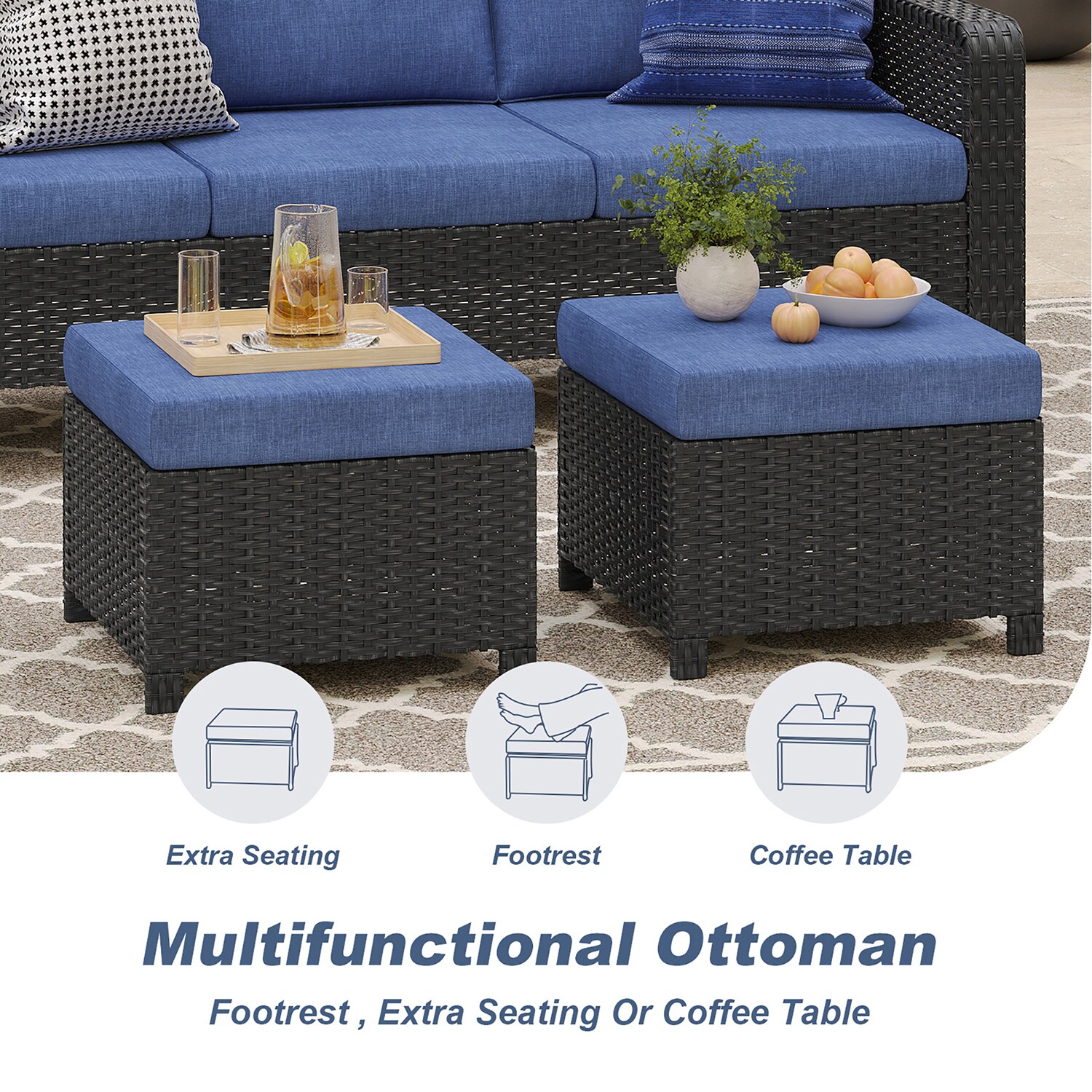 GZMR GZ-W2775BG7 Patio-Conversation-Sets - View #7