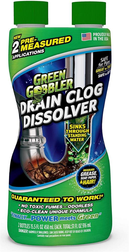 Green Gobbler Drain Clog Dissolver - Shop Drain Cleaners at H-E-B