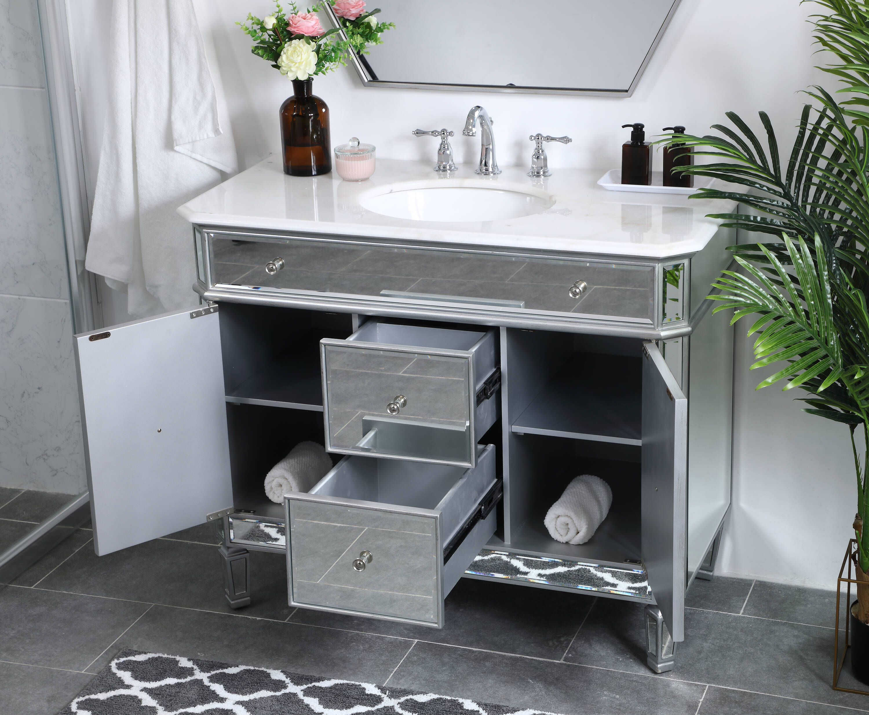 Elegant Decor HF33126SL Bath-Vanity-Combo - View #5