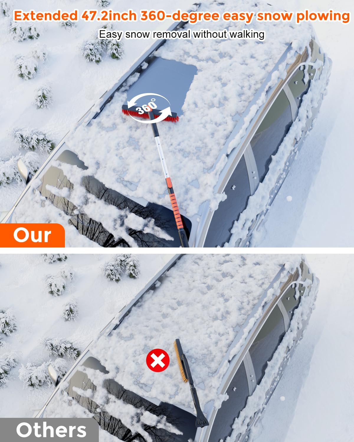 Afoxsos LAF1222W24 Snow-Shovels - View #5