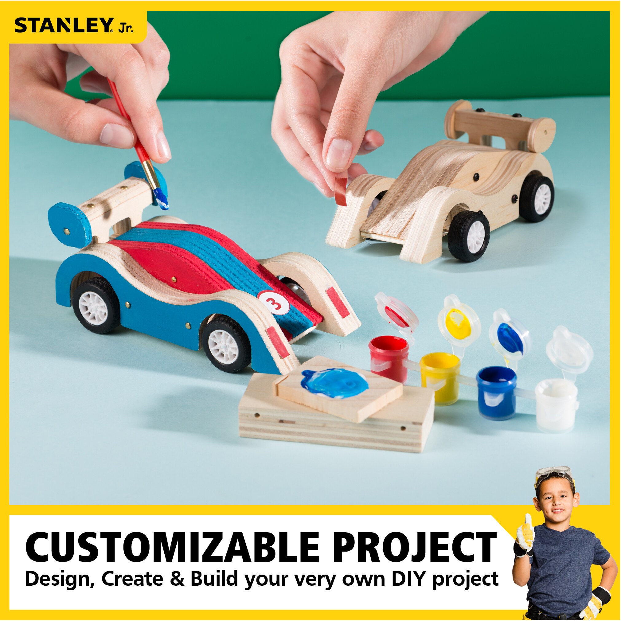 Stanley Jr. OLJK030-SY Kids-Woodworking-Project-Kits - View #6