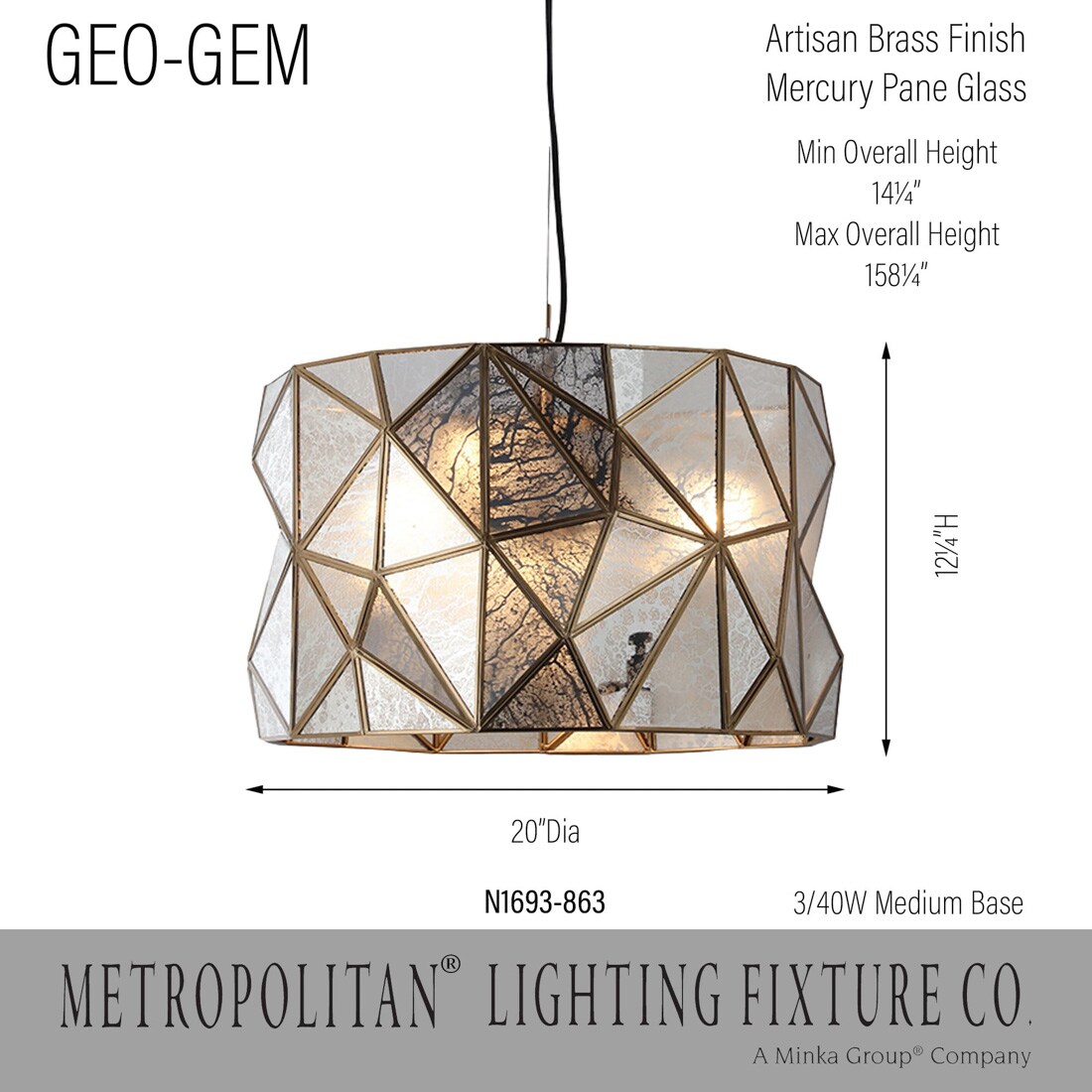 Metropolitan N1693-863 Pendant-Lights - View #6