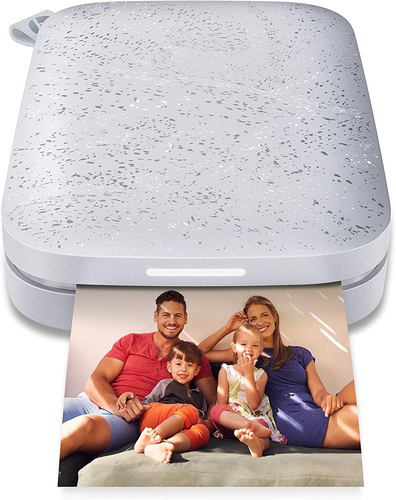 HP Sprocket Portable 2x3-in Photo Printer (Luna Print Pictures on Zink Sticky-Backed Paper from your and Android Device in the Printers at Lowes.com