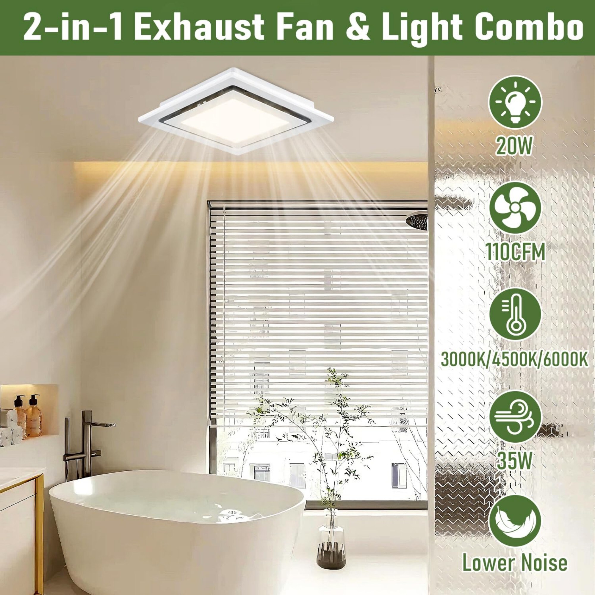 Numhew NHDREW42494 Bath-Fans - View #3