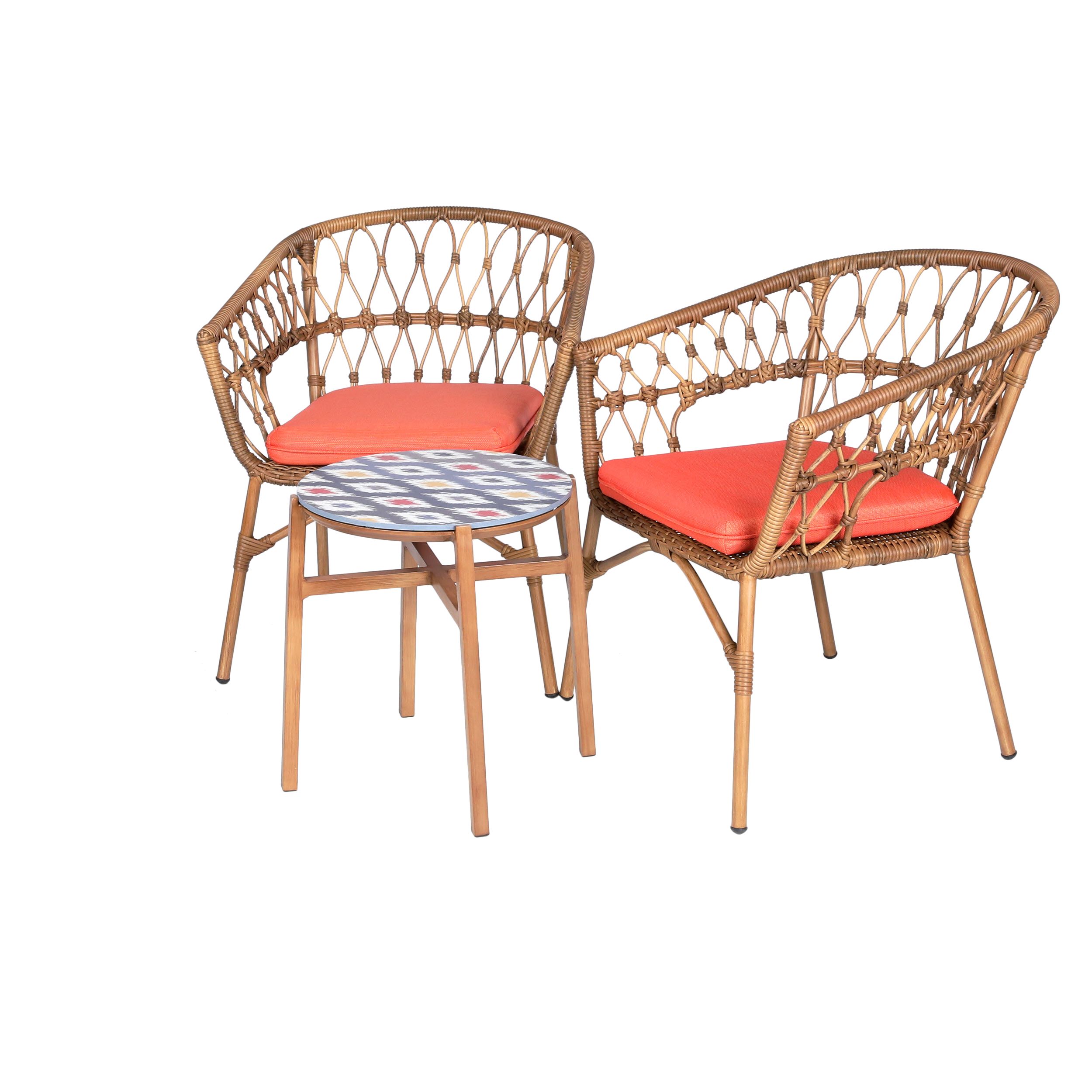 rattan garden furniture set cube