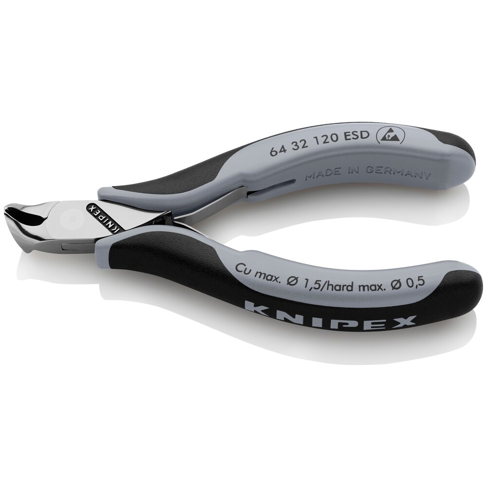 KNIPEX 64 32 120 ESD sidecutters - View #2