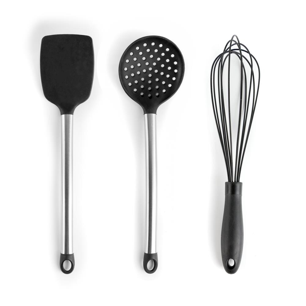 MegaChef 14-Piece Gray Utensil Set at