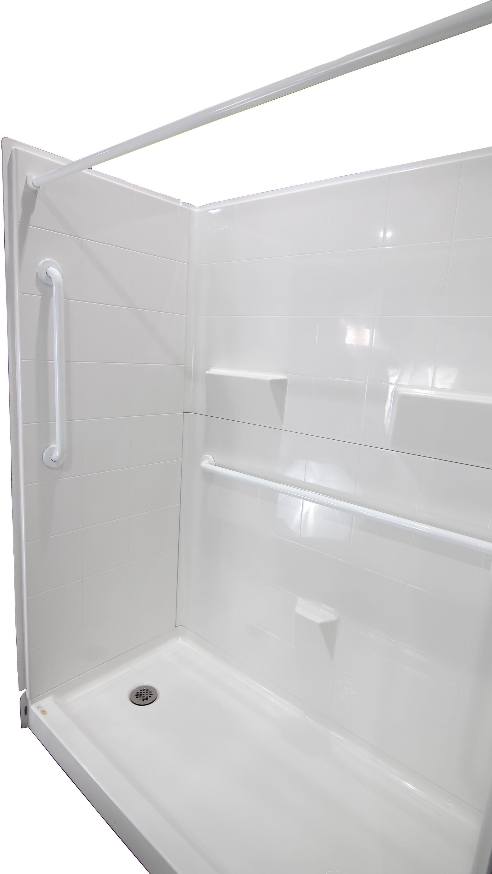 Laurel Mountain LM6030SH5PL064 Alcove-Shower-Kit - View #5