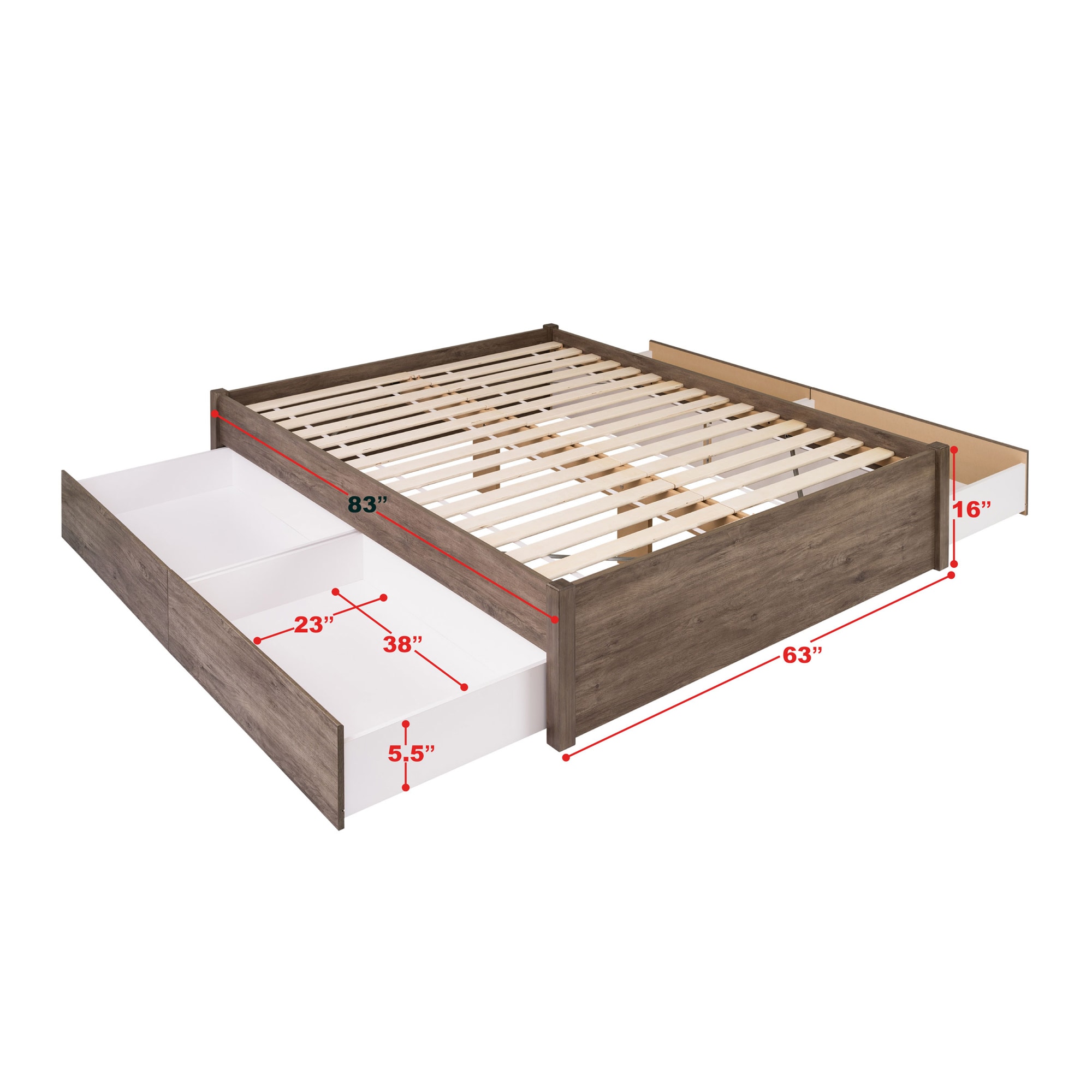 Prepac DBSQ-1302-4K beds - View #7