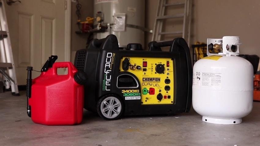 Champion Power Equipment 3400-Watt Dual Fuel (Gasoline