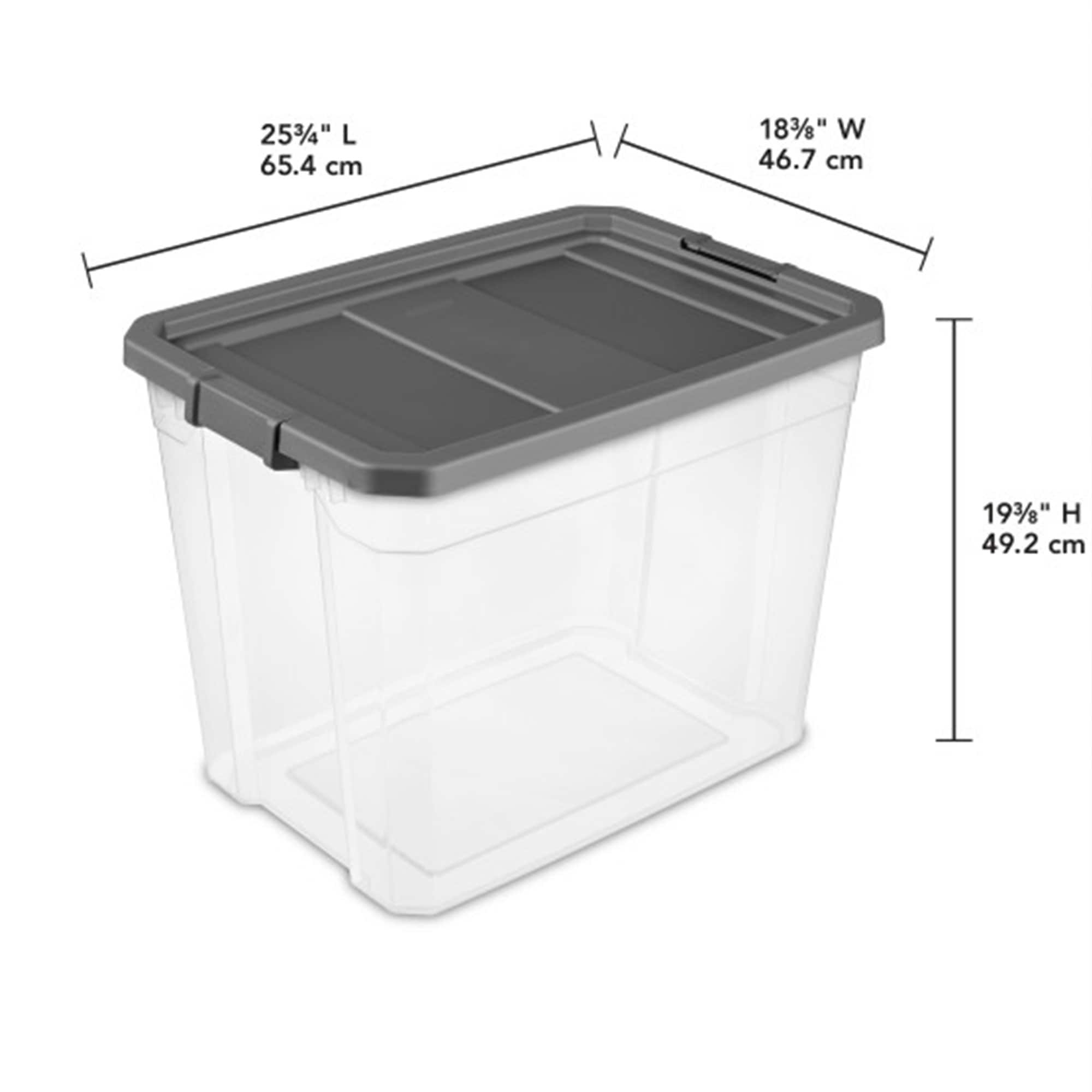 Sterilite 299056 Plastic-Storage-Totes - View #3
