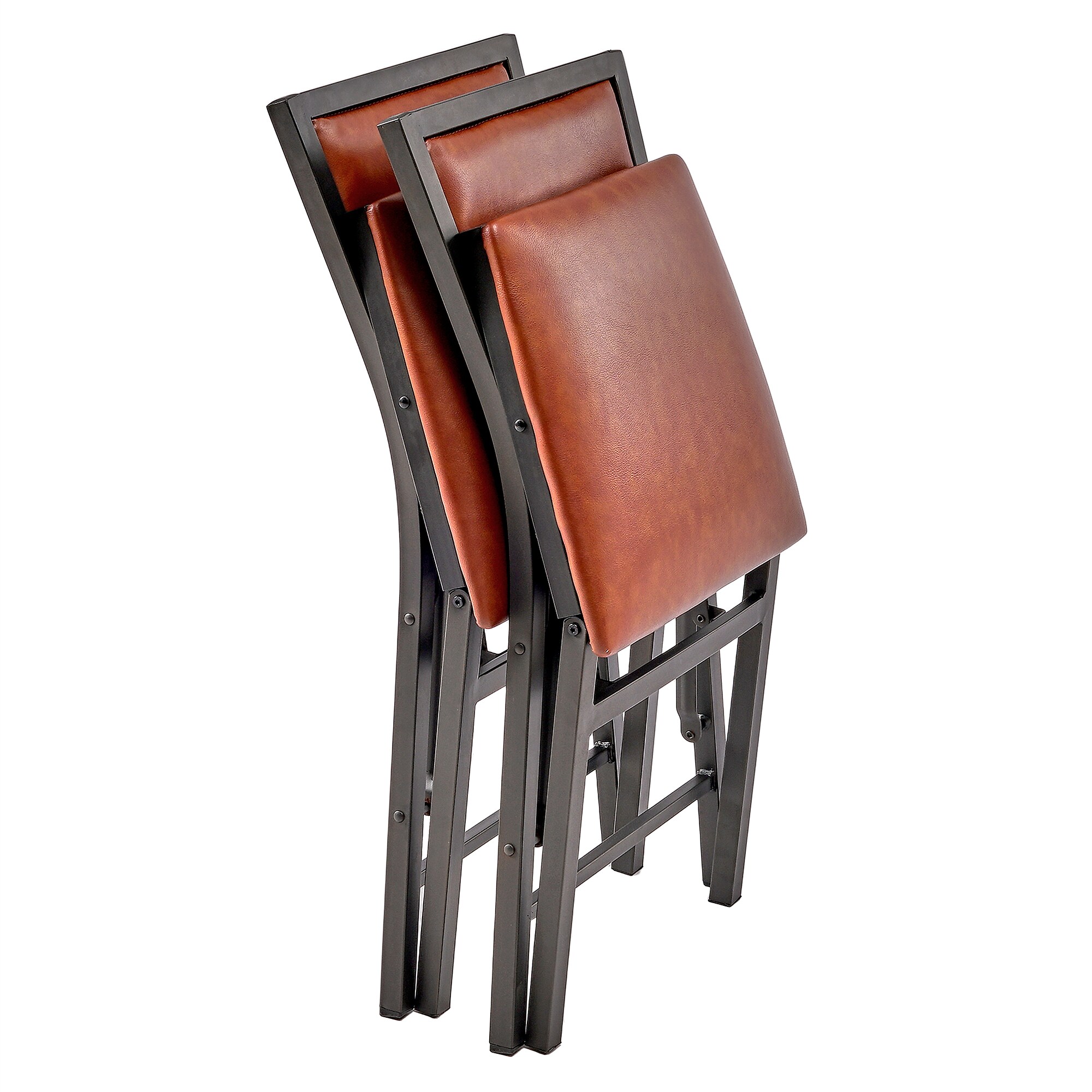 Vecelo LOE-XJM-C06-BRN-A2 Dining-Chairs - View #8