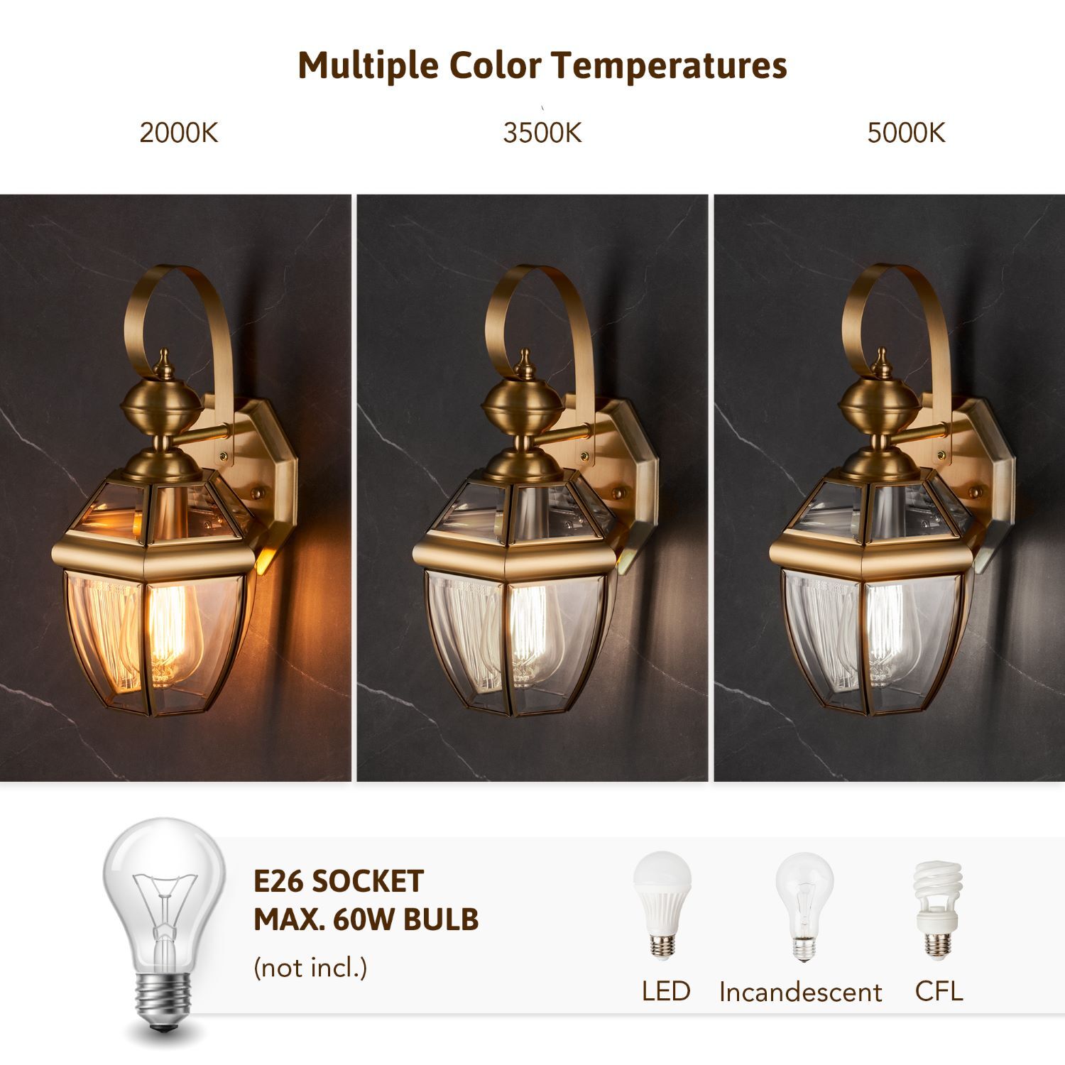 CO-Z HCF-2818-00 Outdoor-Wall-Lighting - View #3