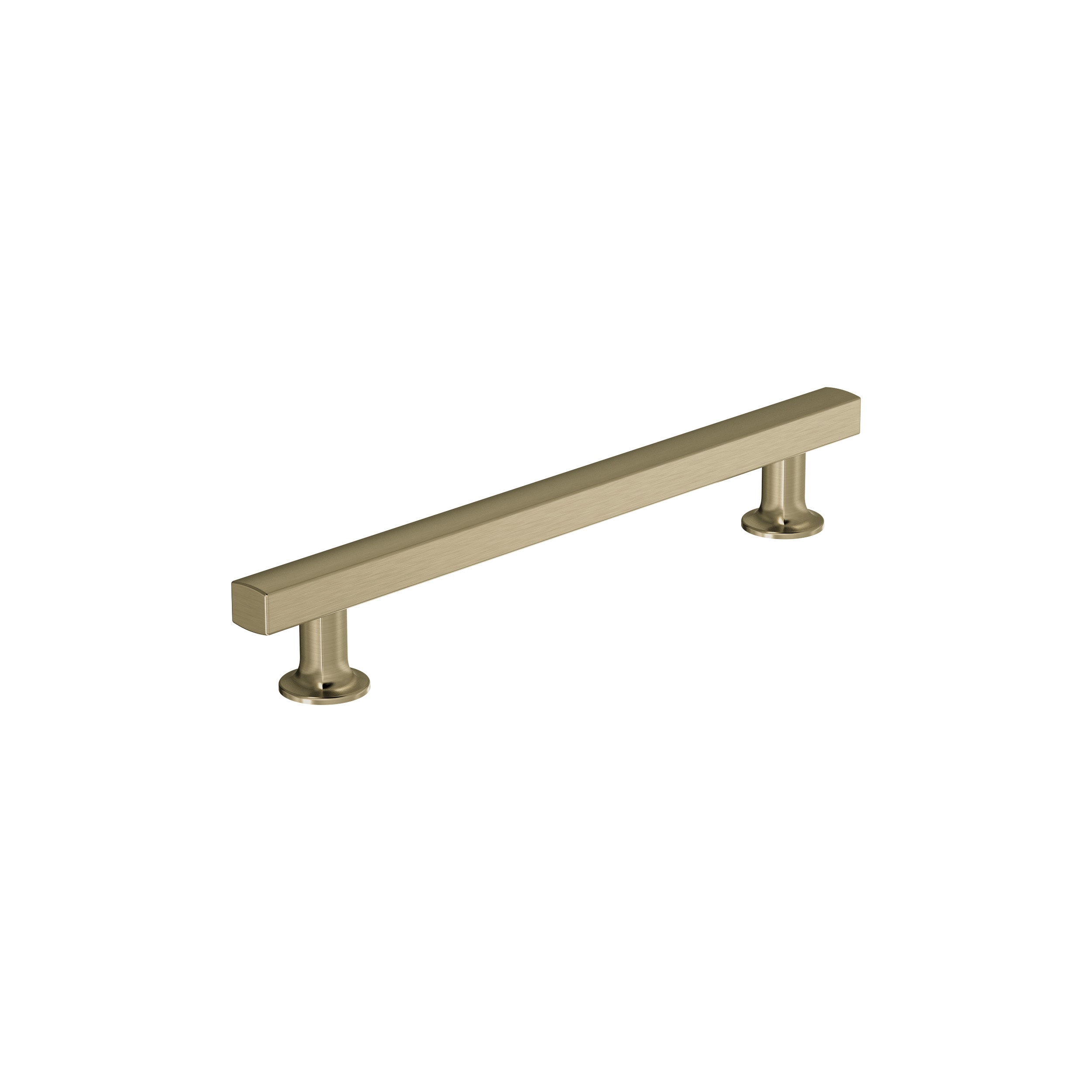Amerock BP37106BBZ Everett 6-5/16-in , 160mm Center to Center Golden Champagne Rectangular Bar