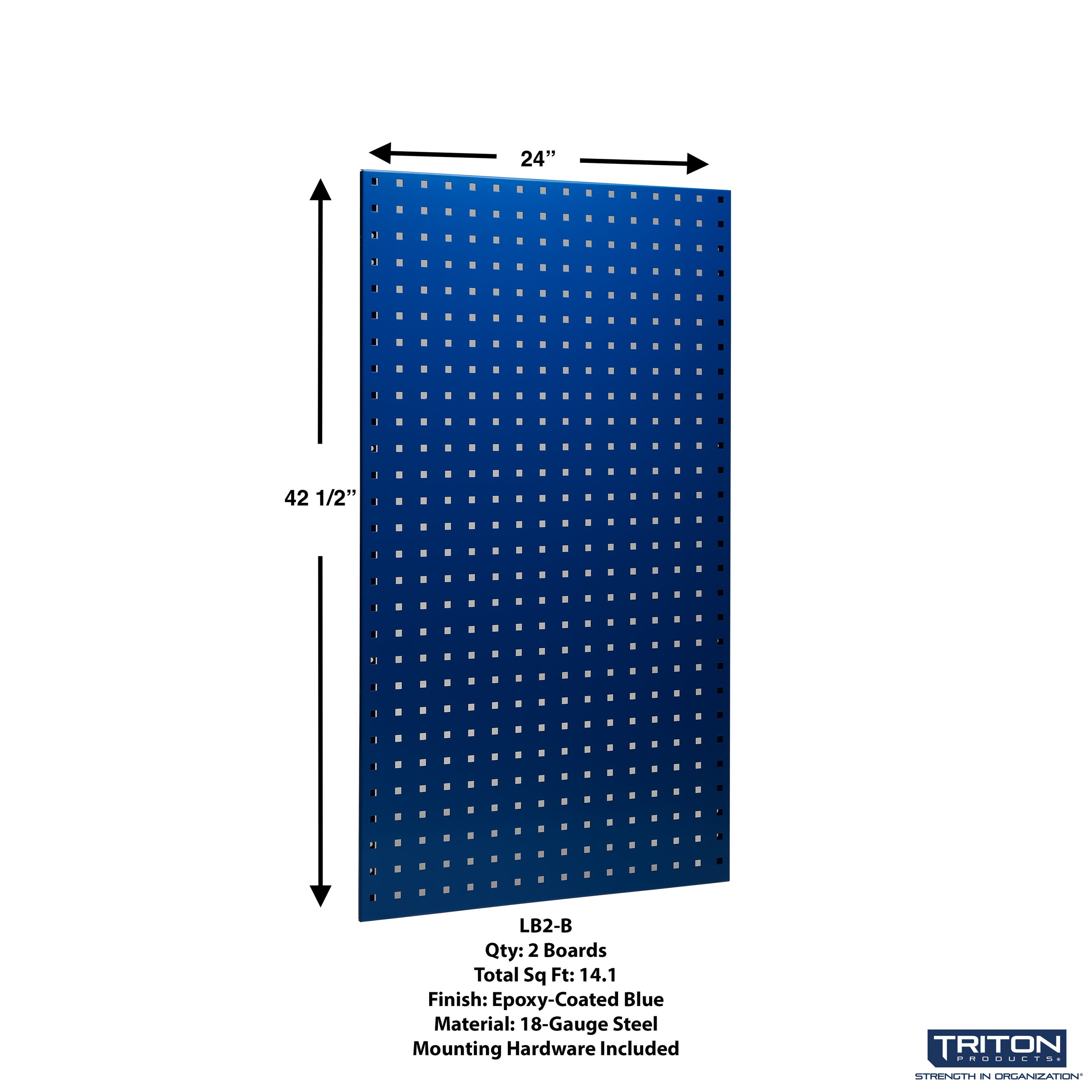 Triton Products LB2-BKIT Pegboard-Acc - View #3