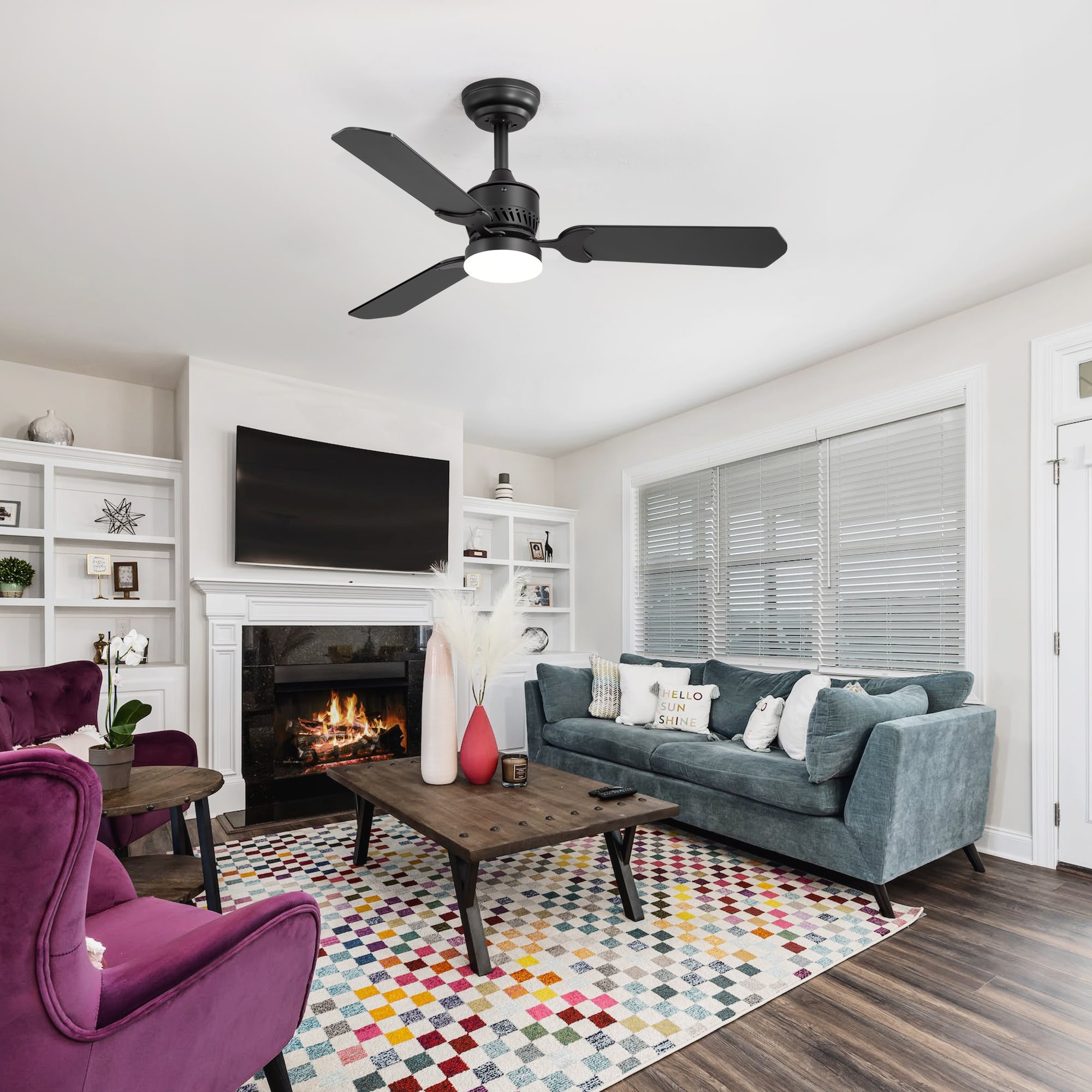 Breezary 35065-BK Ceiling-Fans - View #8