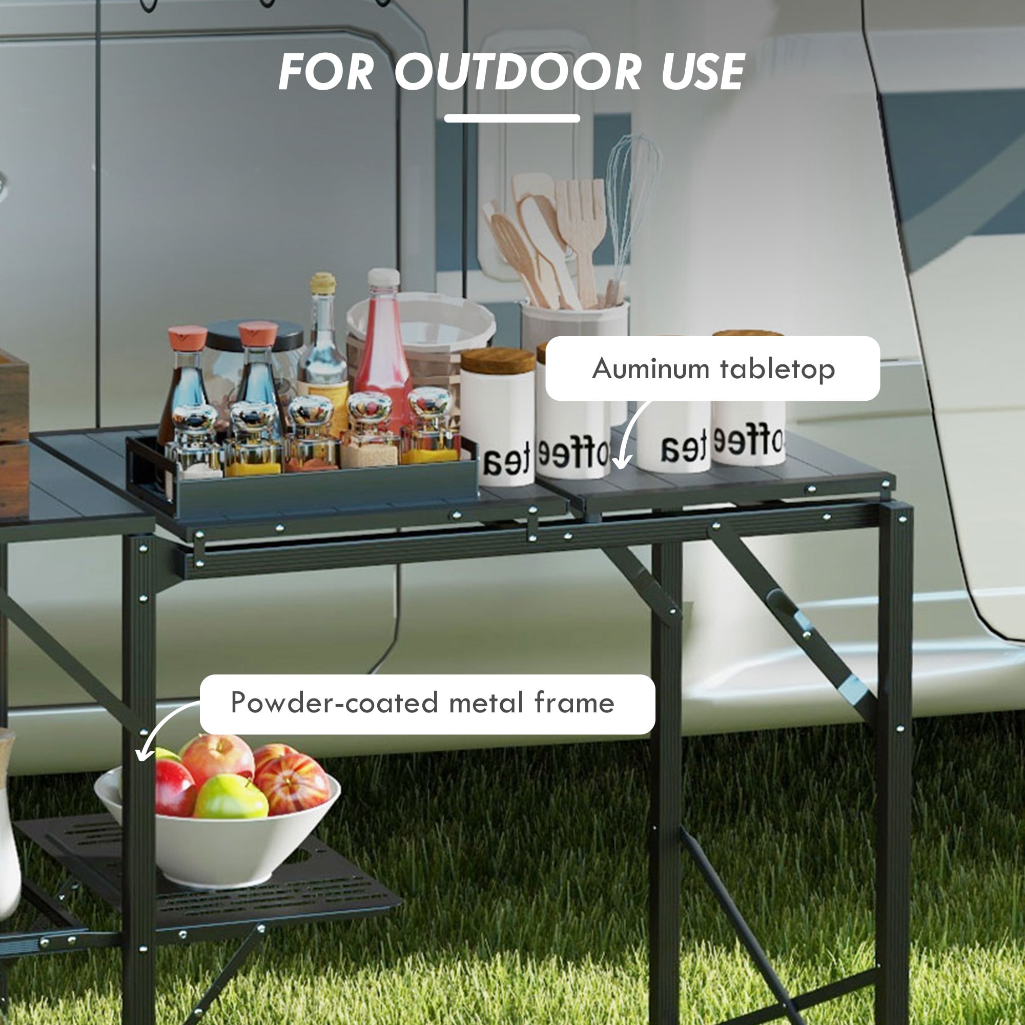 Outsunny A20-390V00BK Picnic-Tables - View #8