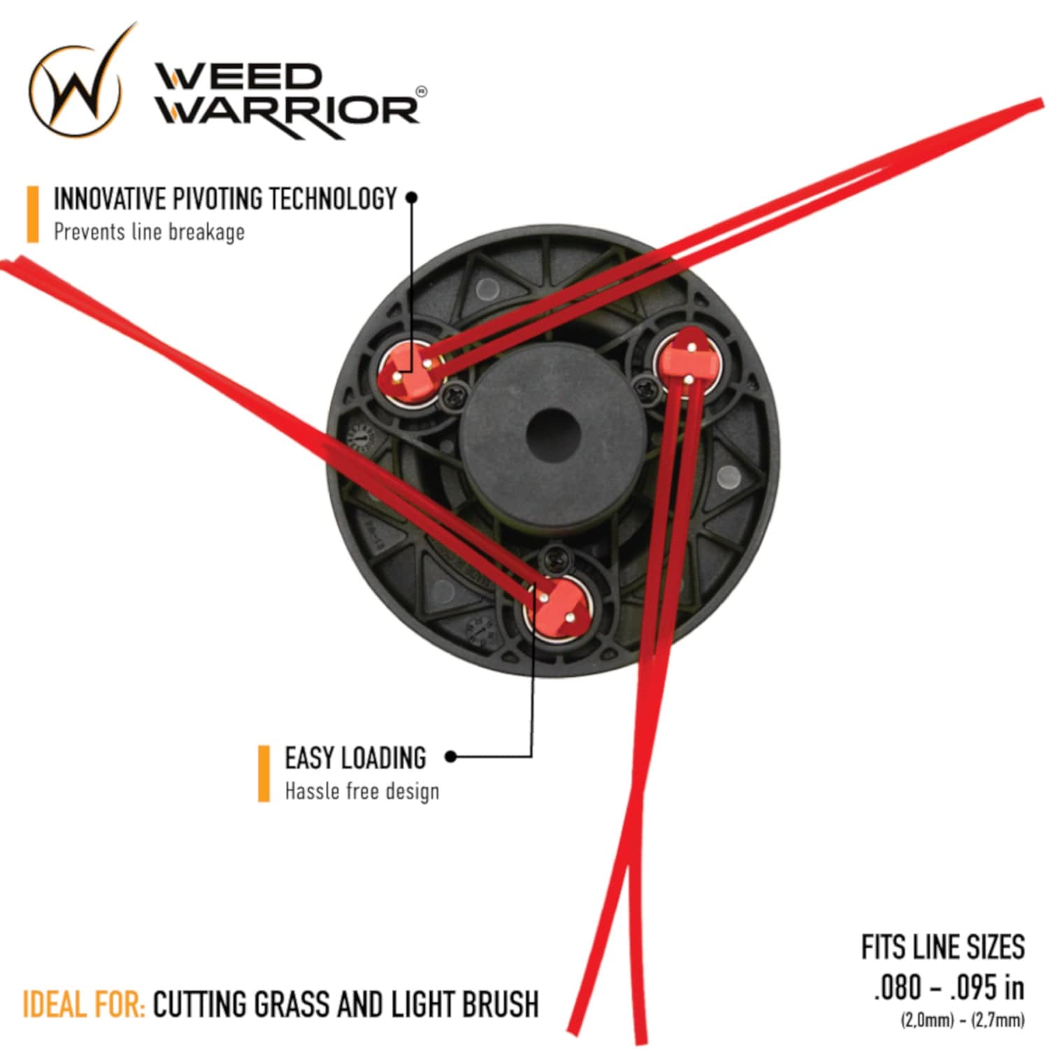 Weed Warrior 17233 String-Trimmer-Replacement-Heads - View #5